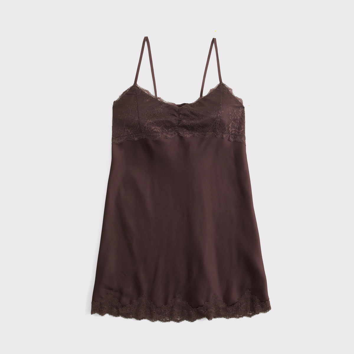 Abercrombie Lace-Trim Satin Nightie