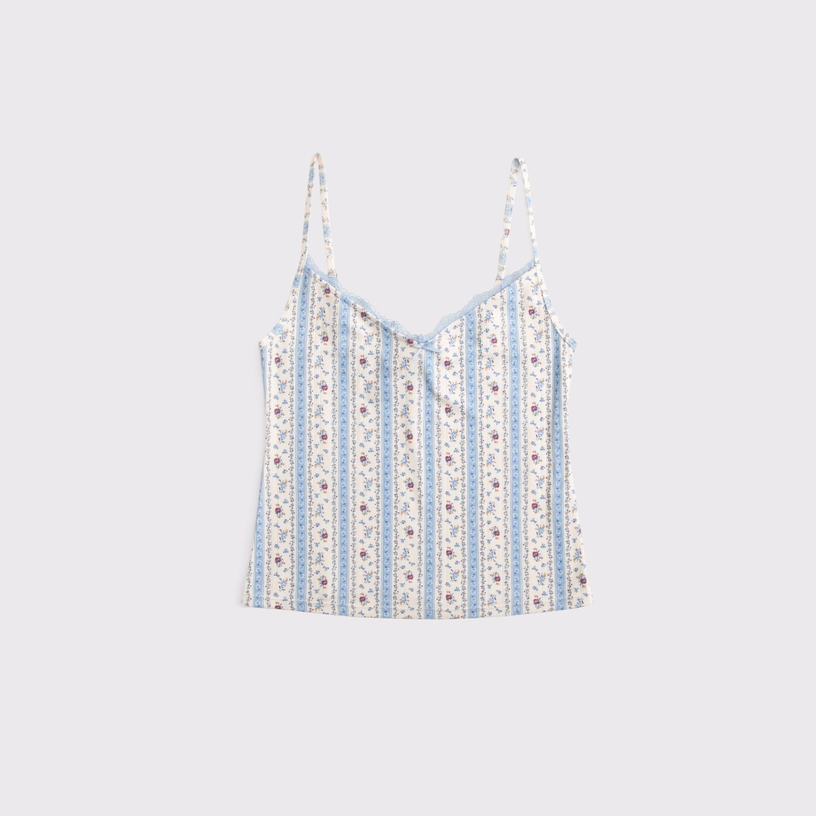 Abercrombie Lace-Trim Sleep Cami
