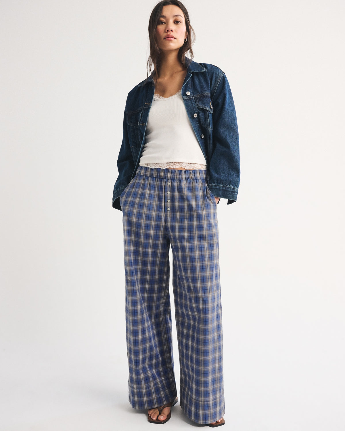 Abercrombie Wide Leg Lounge Pant