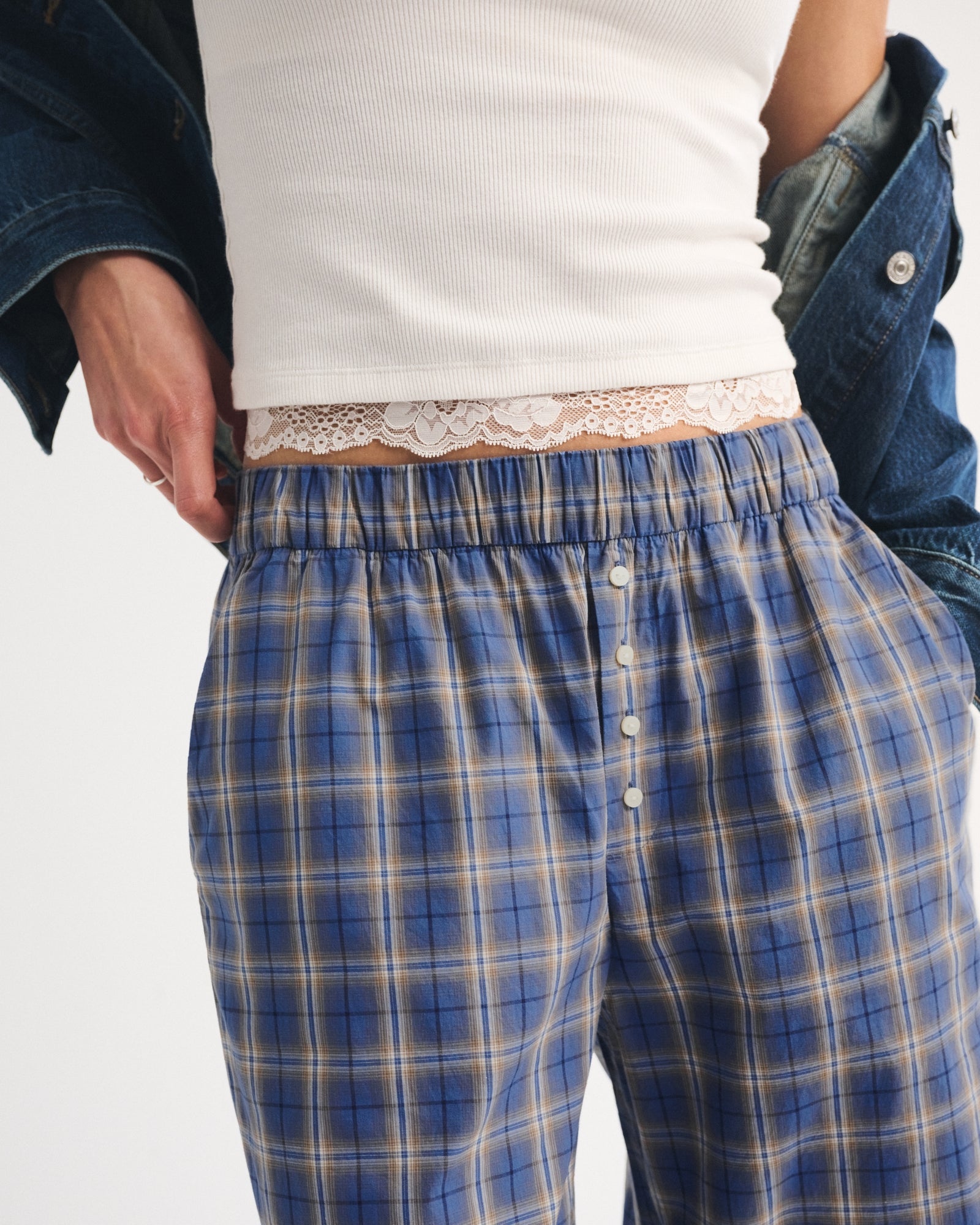Abercrombie Wide Leg Lounge Pant