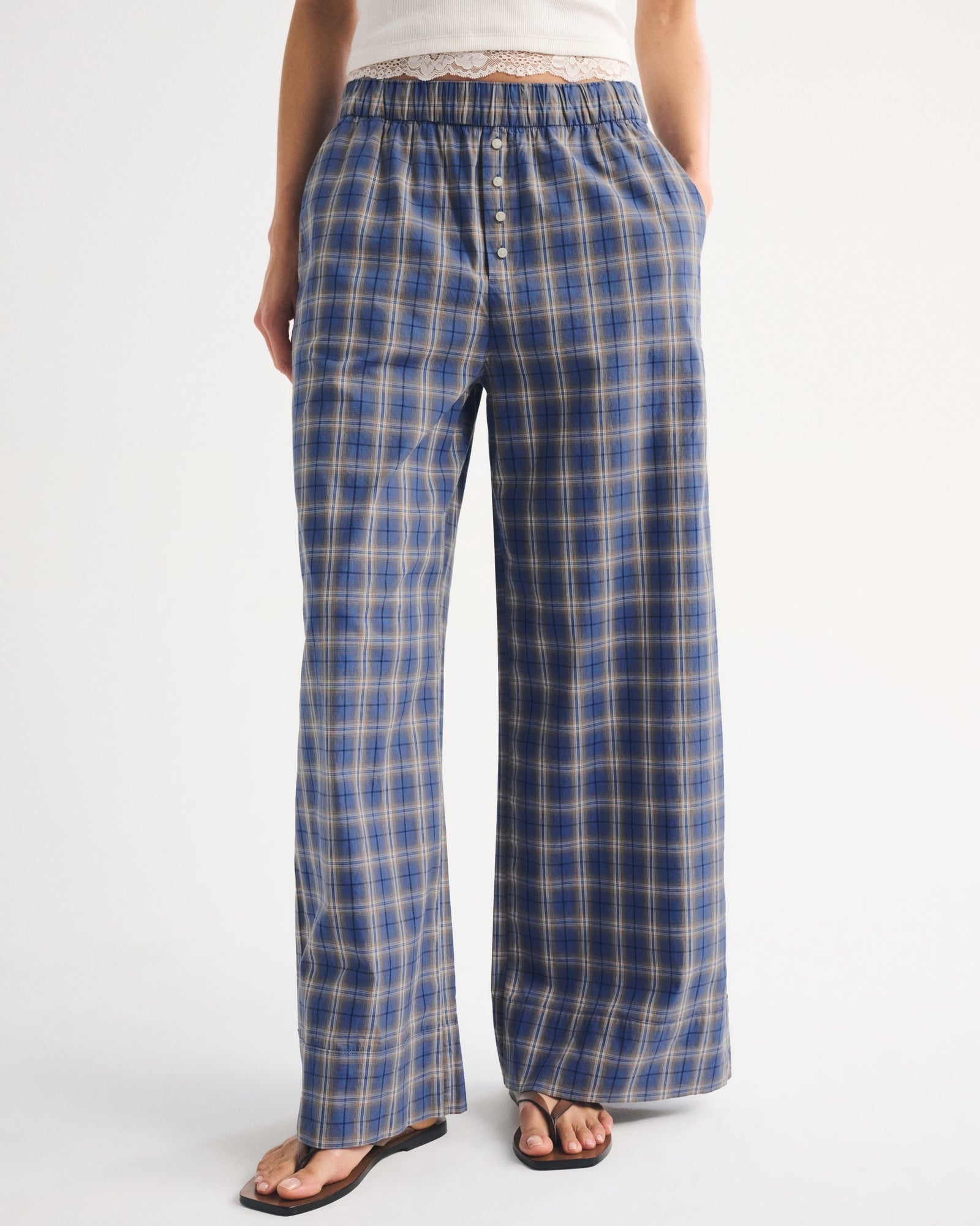 Abercrombie Wide Leg Lounge Pant
