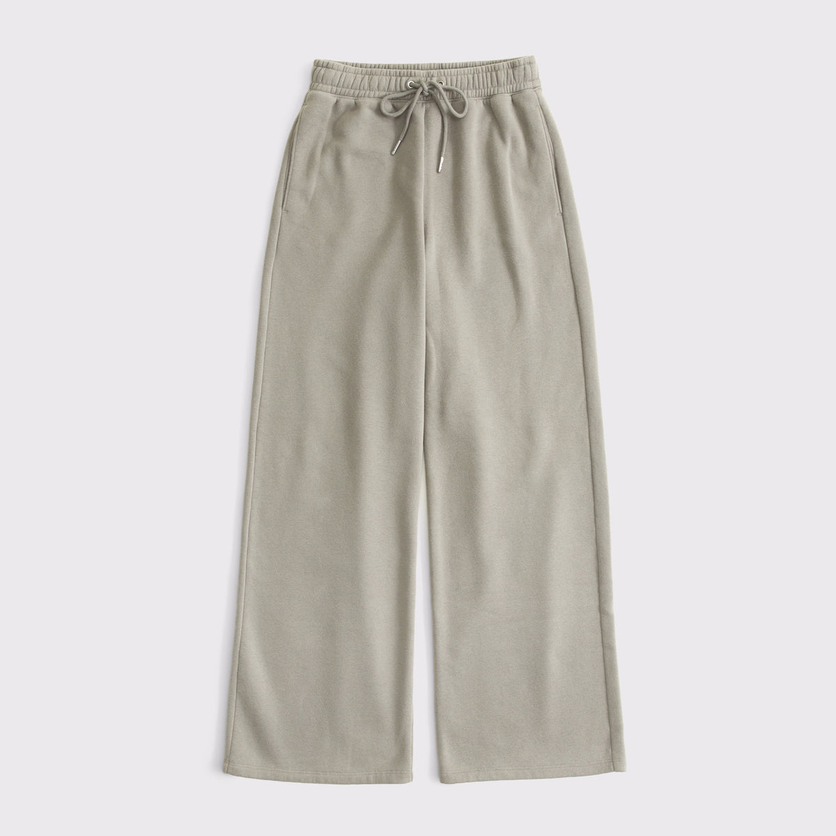 Abercrombie Sunday High Rise Wide Leg Sweatpant