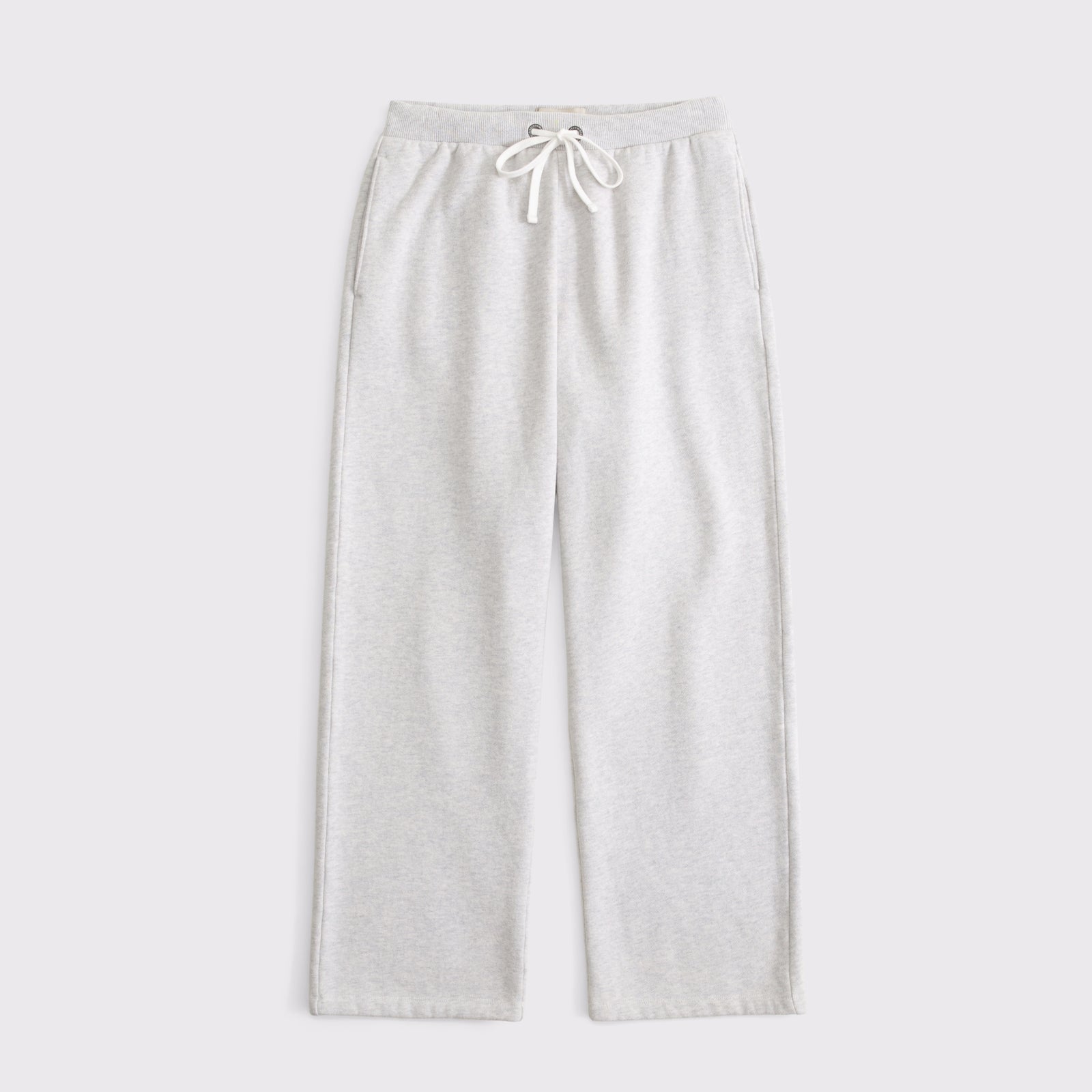 Abercrombie Heritage Heavyweight High Rise Straight Leg Sweatpant