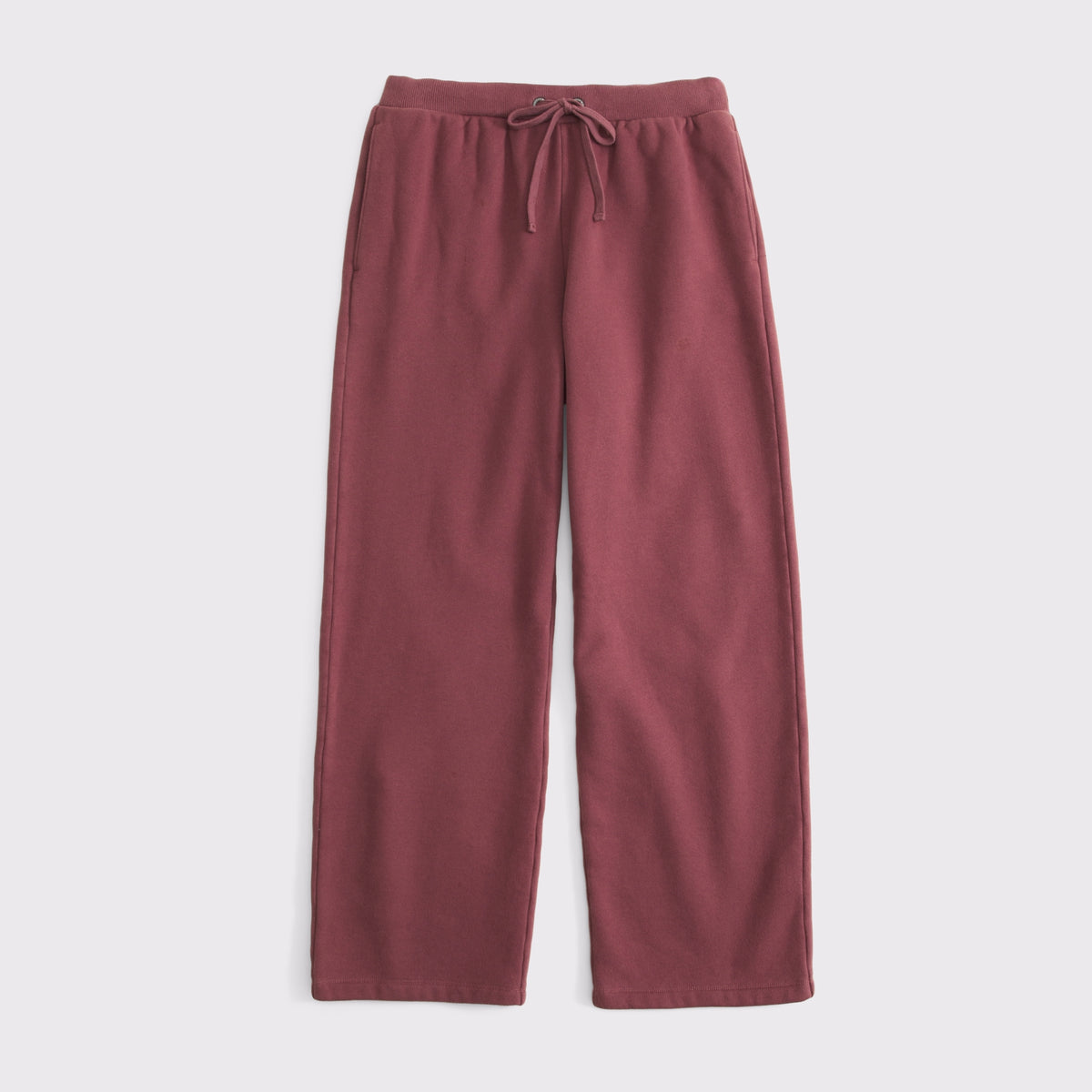 Abercrombie Heritage Heavyweight High Rise Straight Leg Sweatpant
