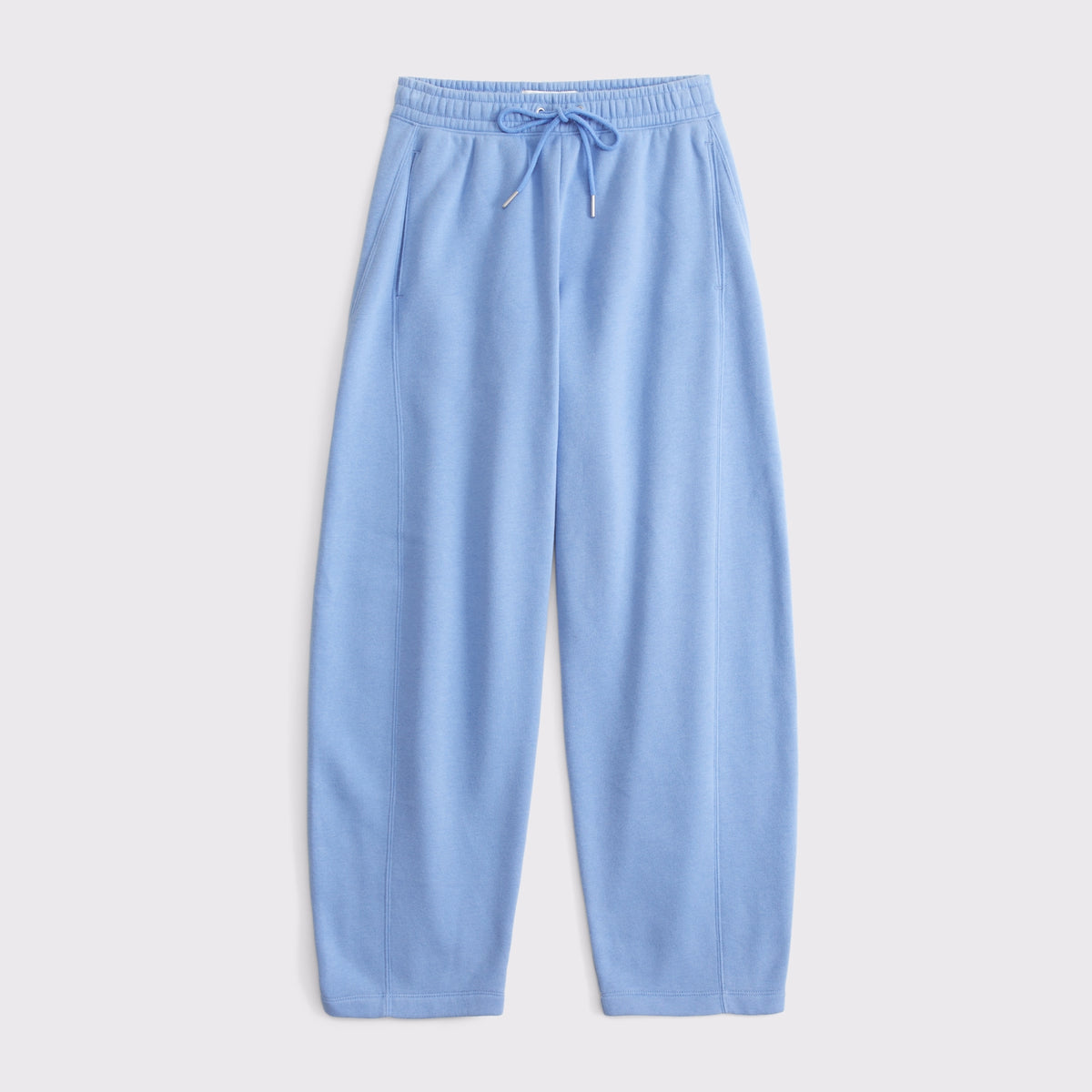 Abercrombie Sunday High Rise Forward Seam Barrel Sweatpant