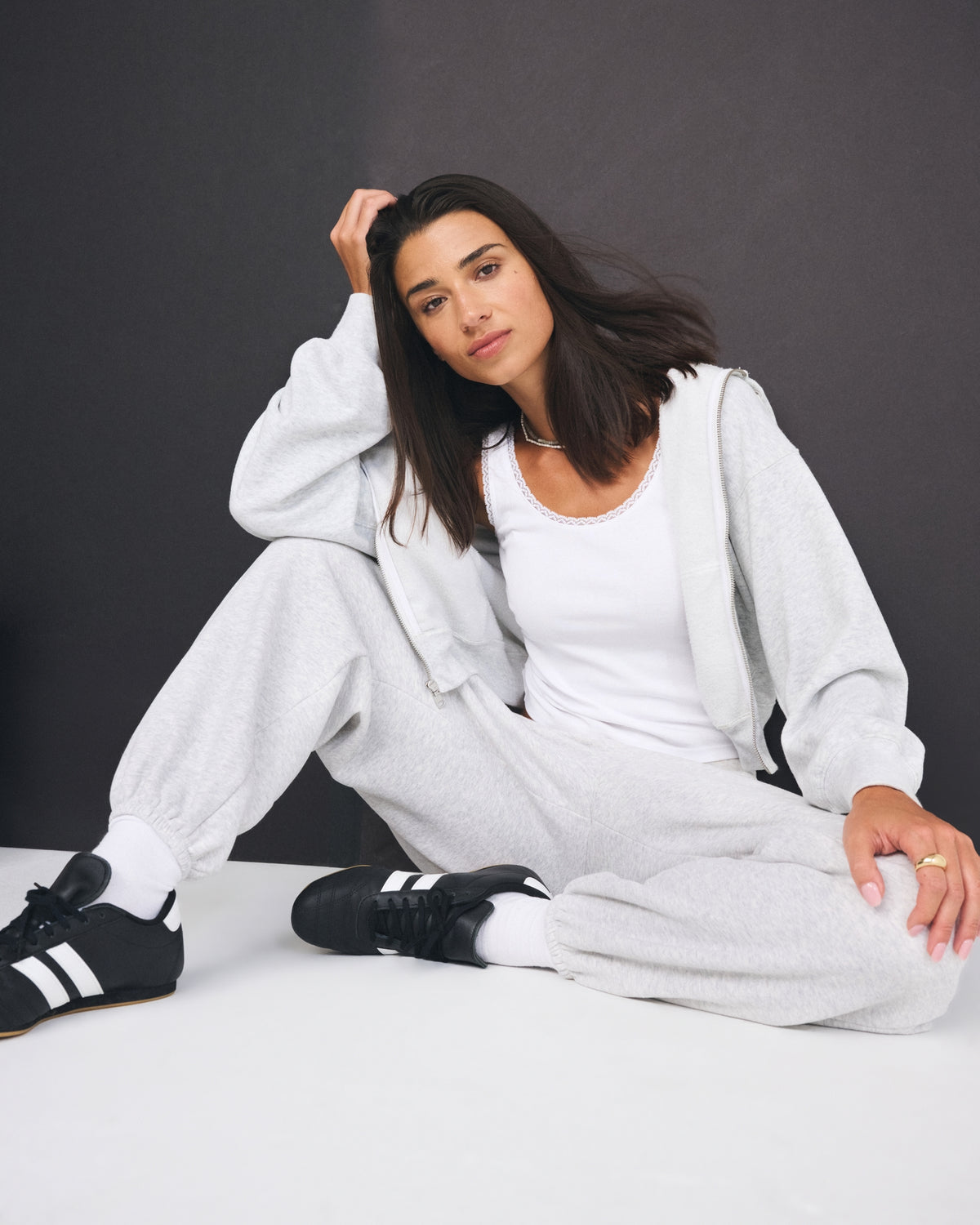 Abercrombie High Rise Sunday Baggy Sweatpant