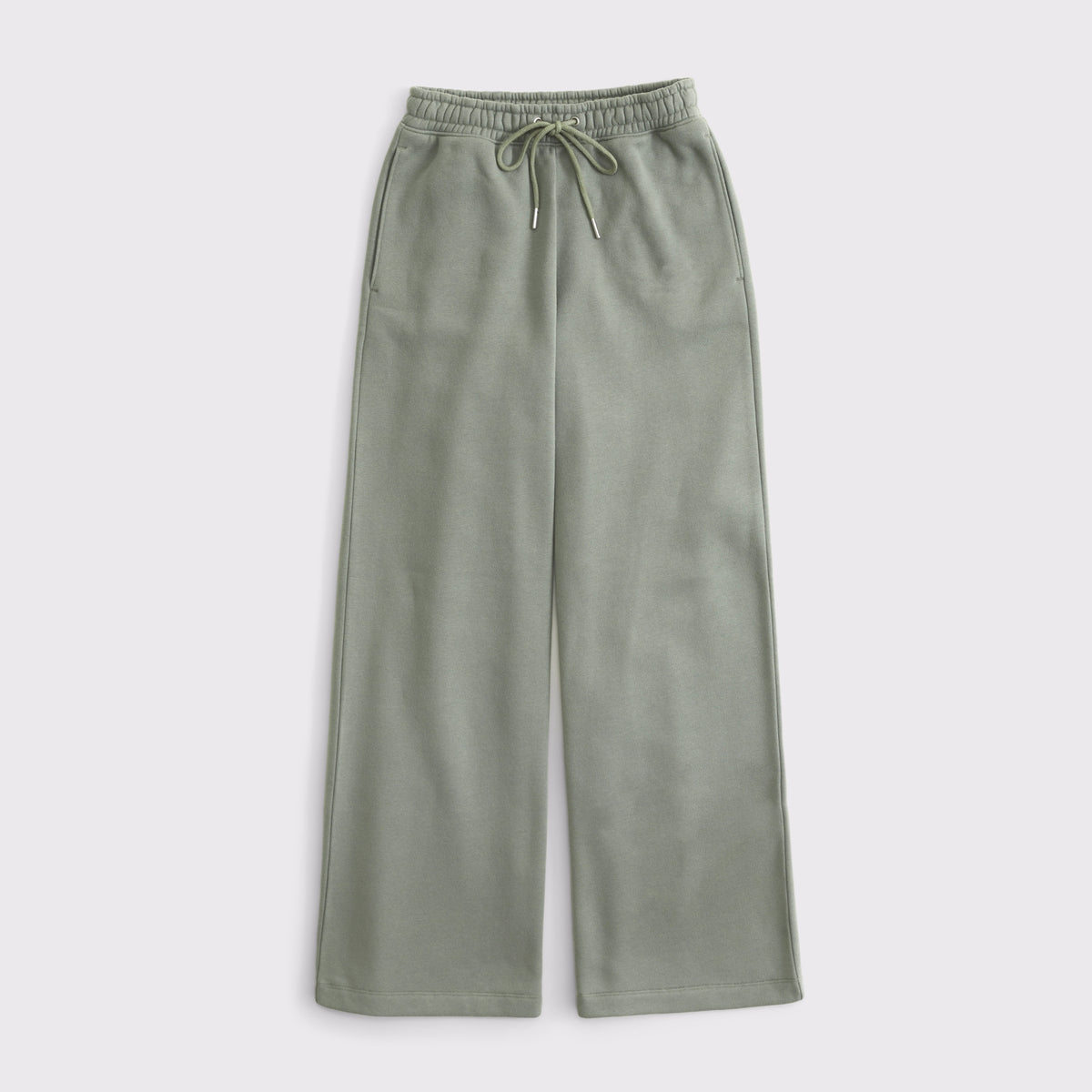 Abercrombie Sunday High Rise Wide Leg Sweatpant