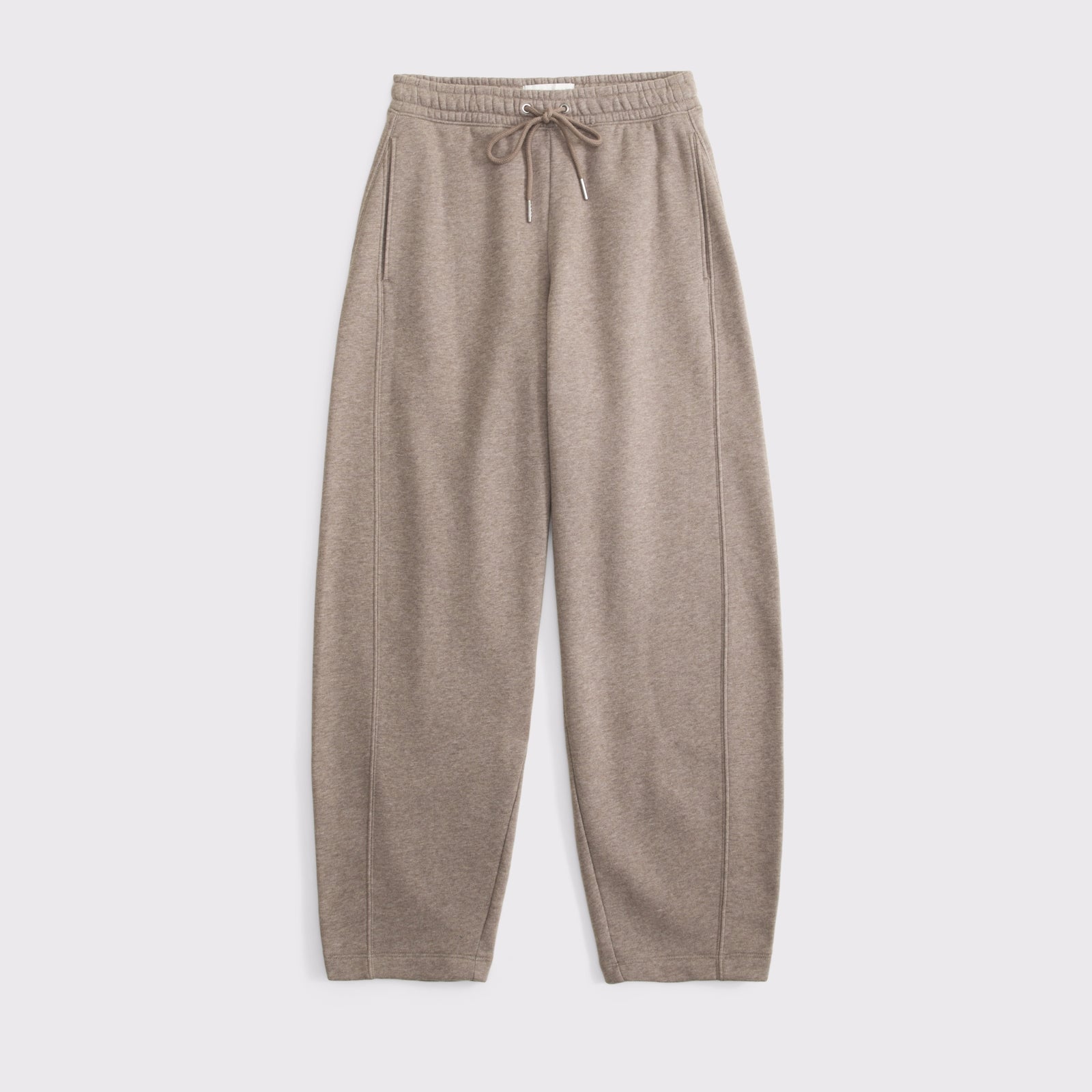 Abercrombie Sunday High Rise Forward Seam Barrel Sweatpant