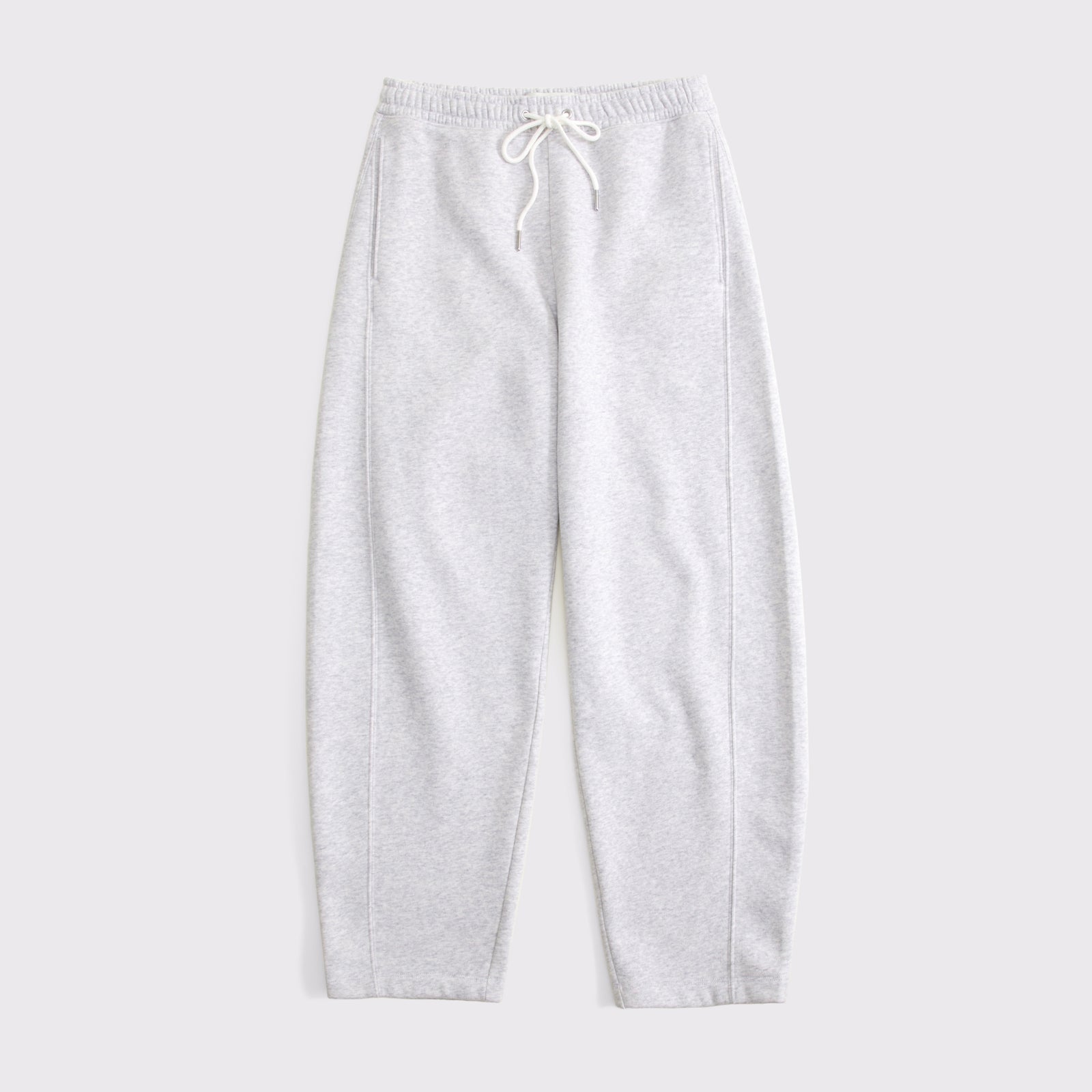 Abercrombie Sunday High Rise Forward Seam Barrel Sweatpant