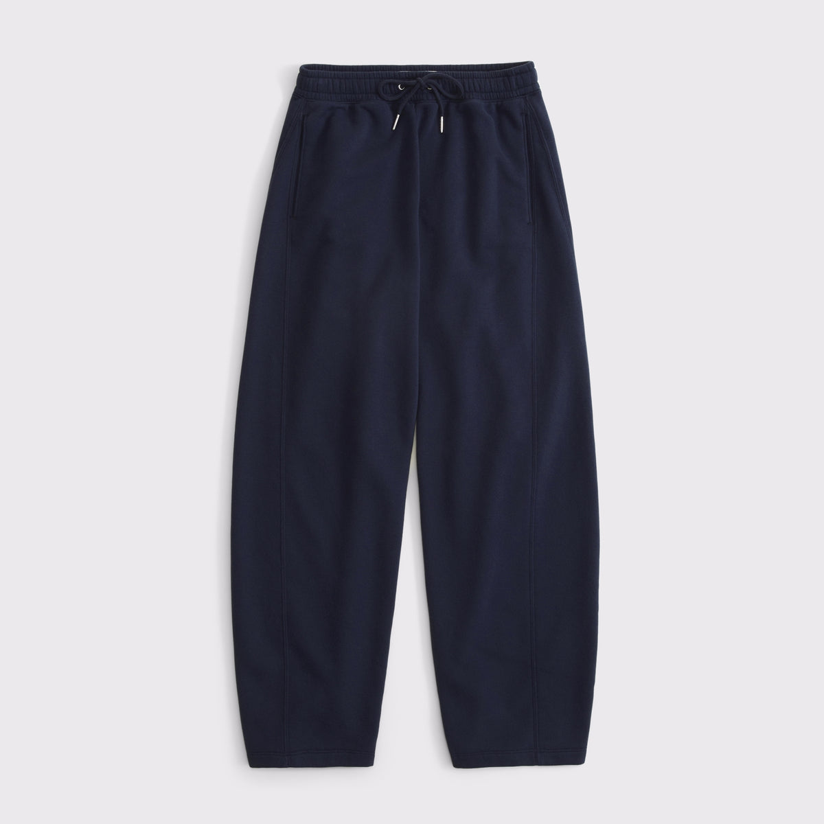 Abercrombie Sunday High Rise Forward Seam Barrel Sweatpant