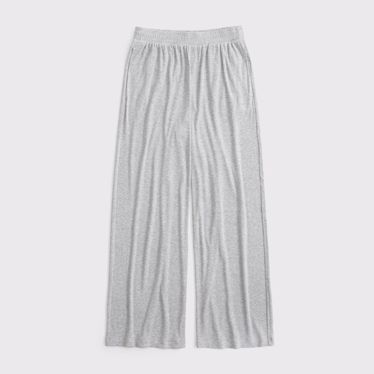 Abercrombie Lounge Ribbed Wide Leg Sweatpant