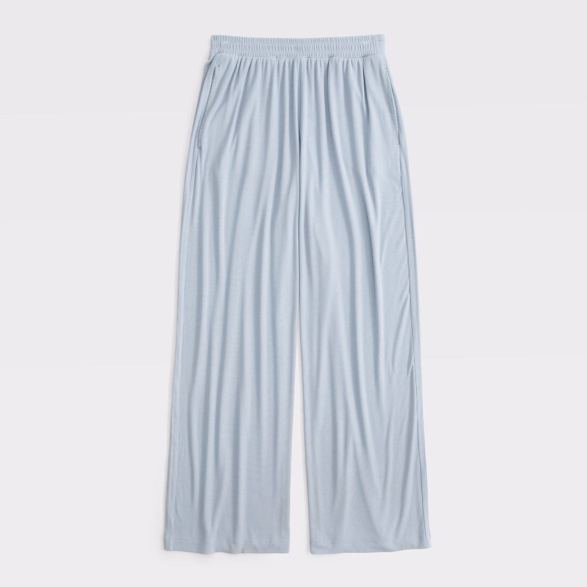 Abercrombie Lounge Ribbed Wide Leg Sweatpant