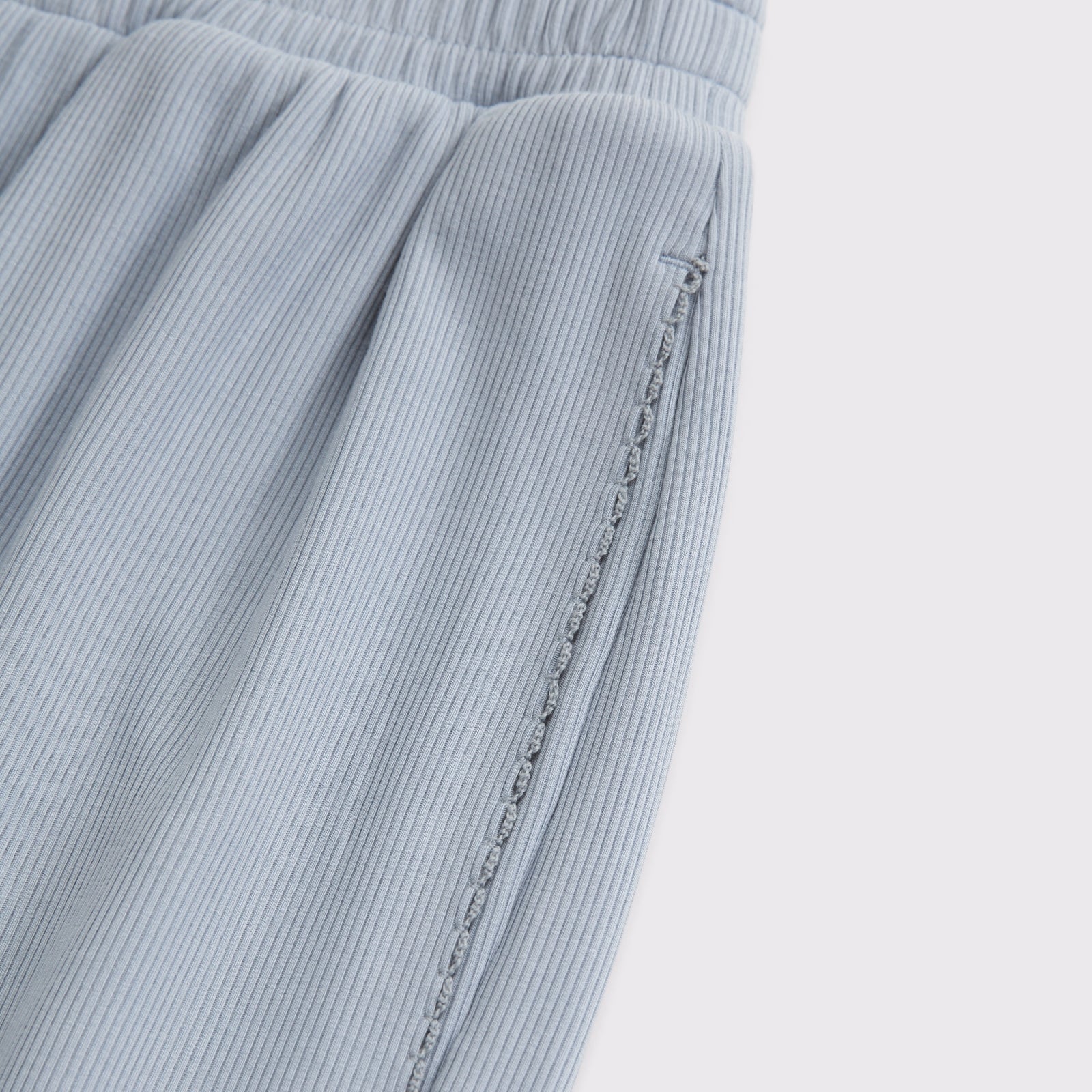 Abercrombie Lounge Ribbed Wide Leg Sweatpant