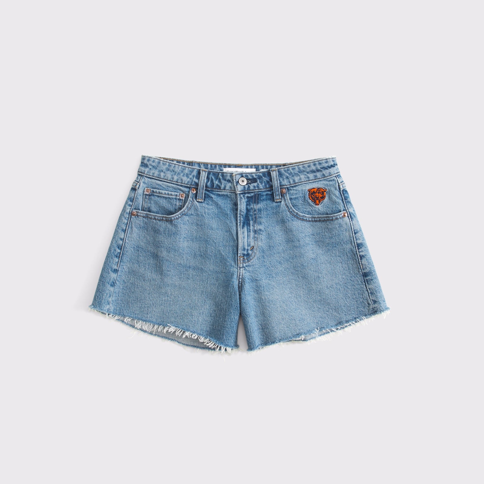 Abercrombie Curve Love Mid Rise A-Line Short