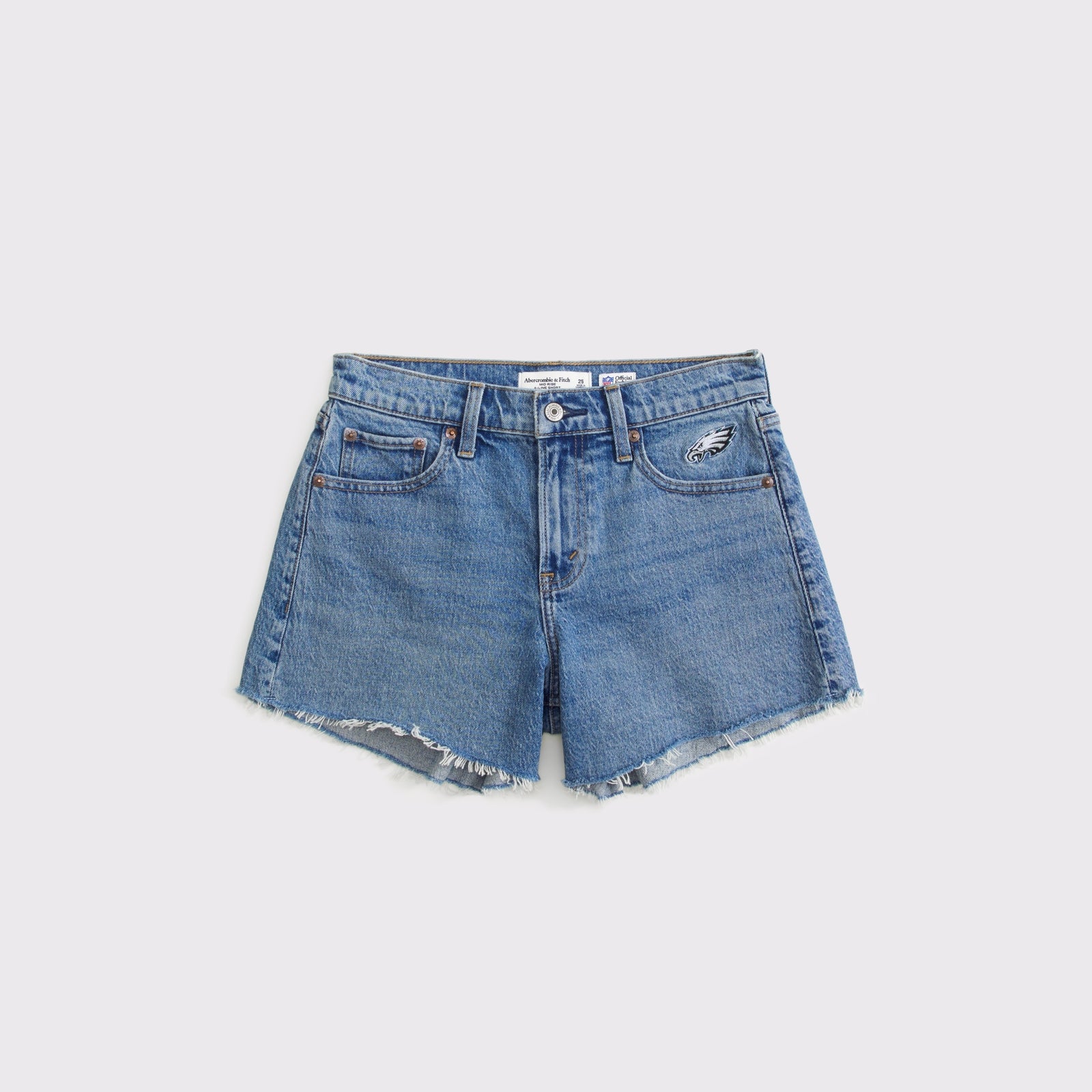 Abercrombie Mid Rise A-Line Short