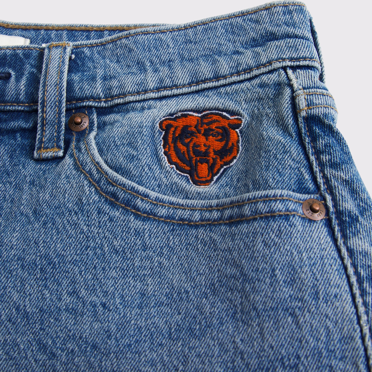 Abercrombie Mid Rise A-Line Short