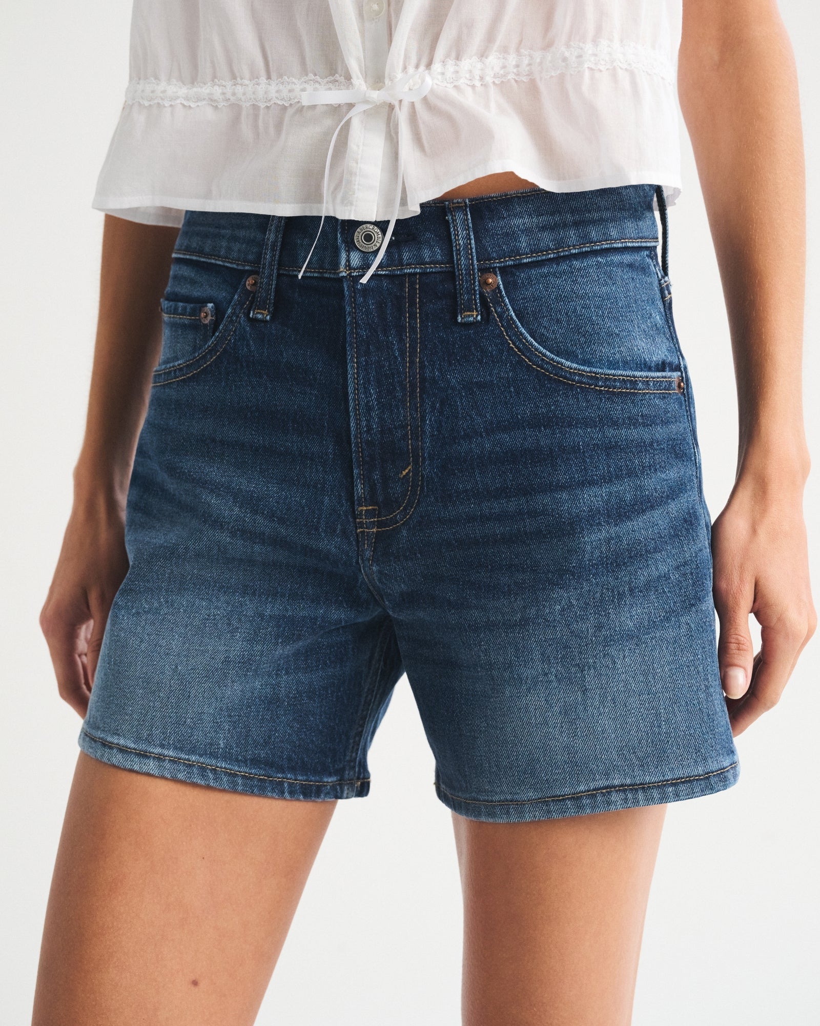 Abercrombie High Rise Dad Short