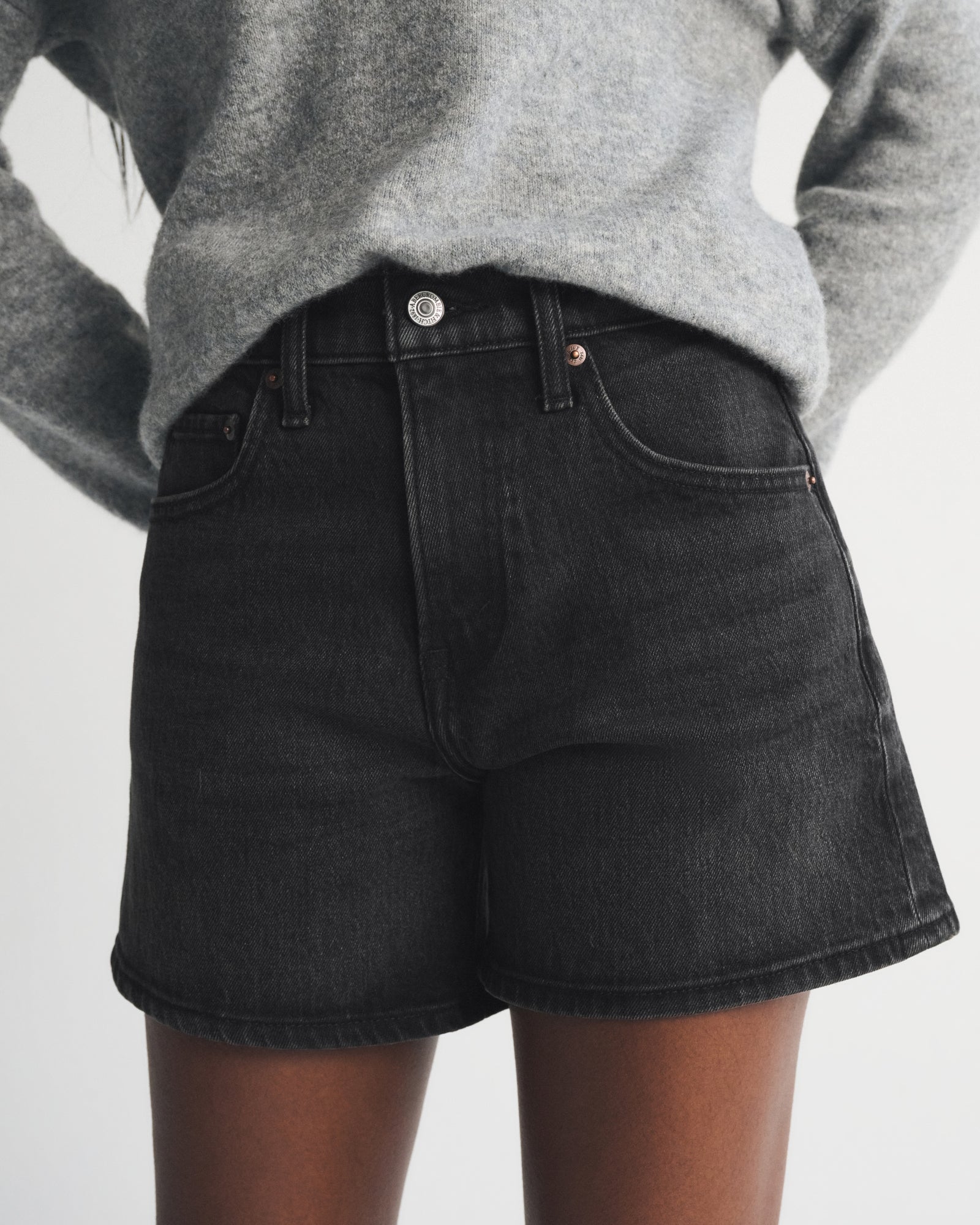 Abercrombie High Rise Dad Short