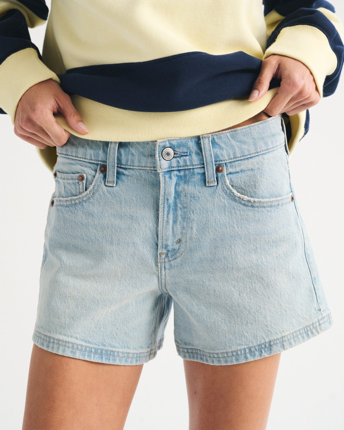 Abercrombie Mid Rise A-Line Short