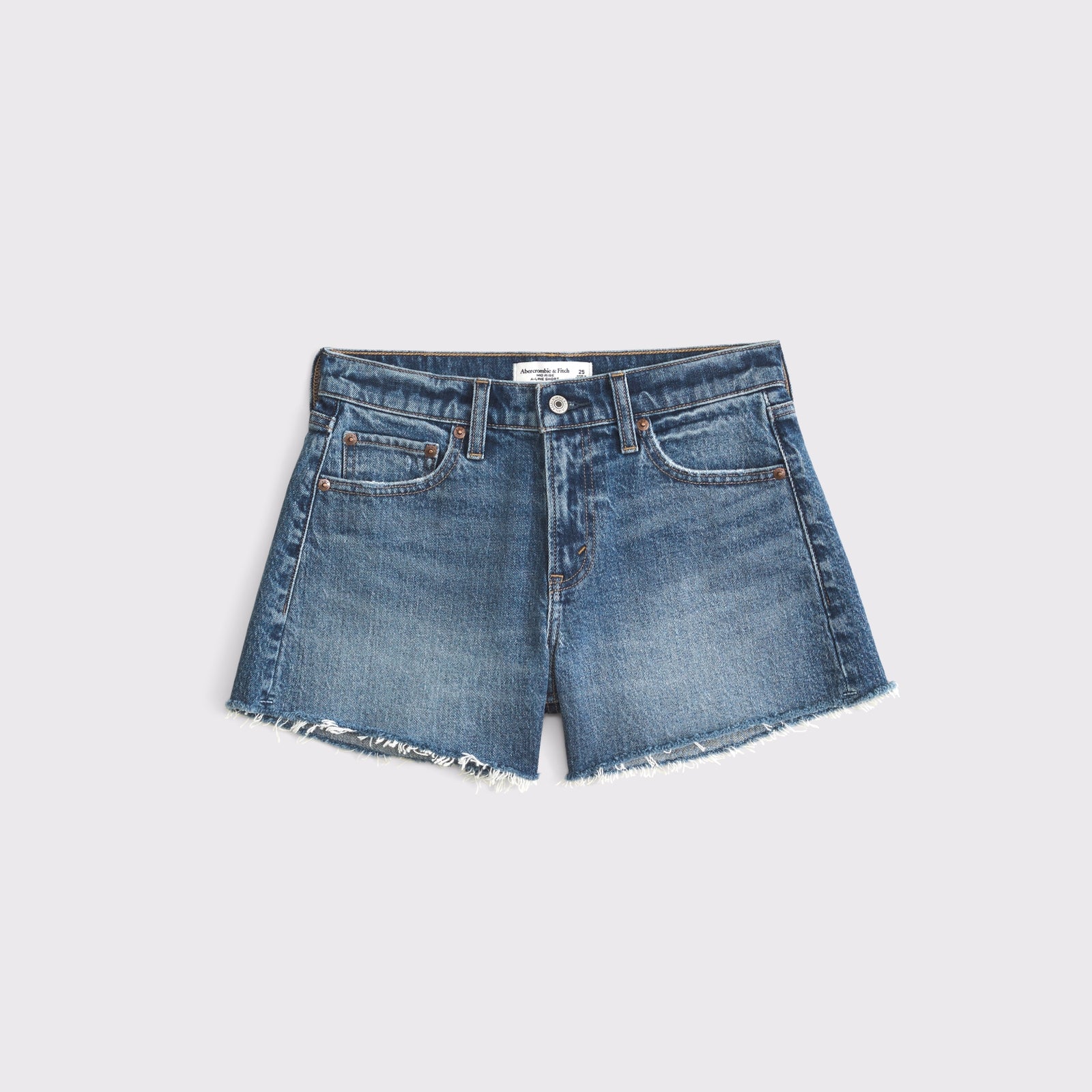 Abercrombie Mid Rise A-Line Short