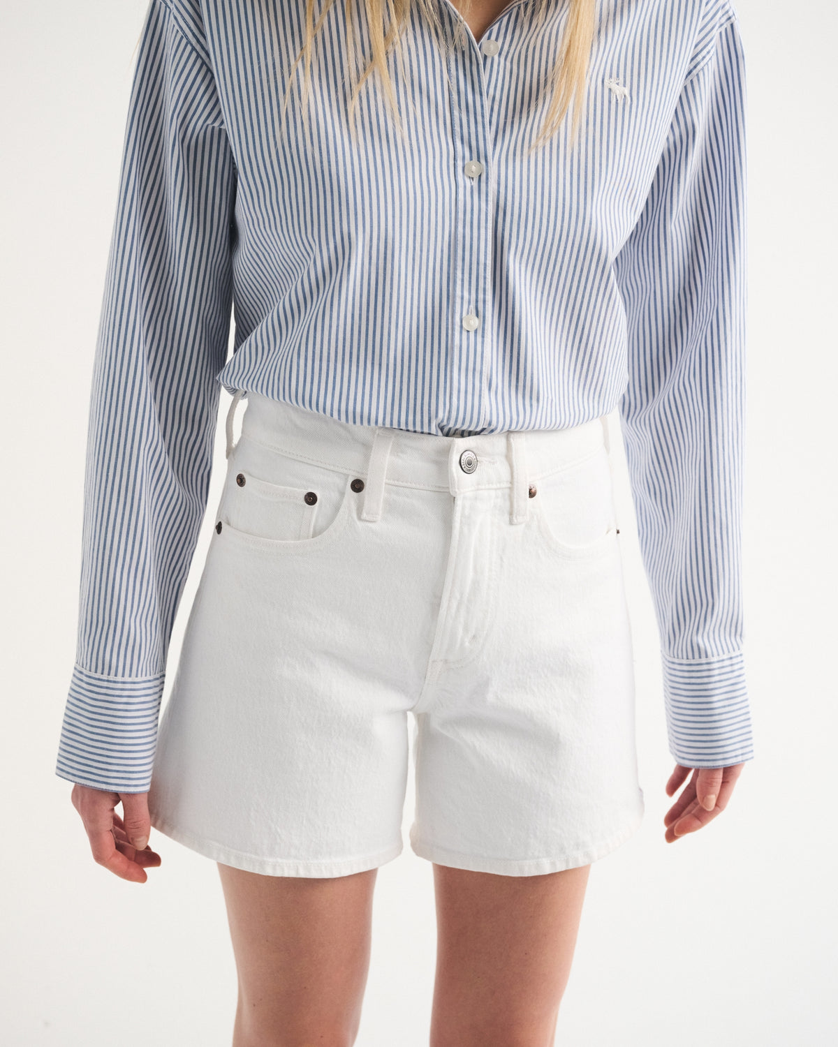 Abercrombie High Rise Dad Short