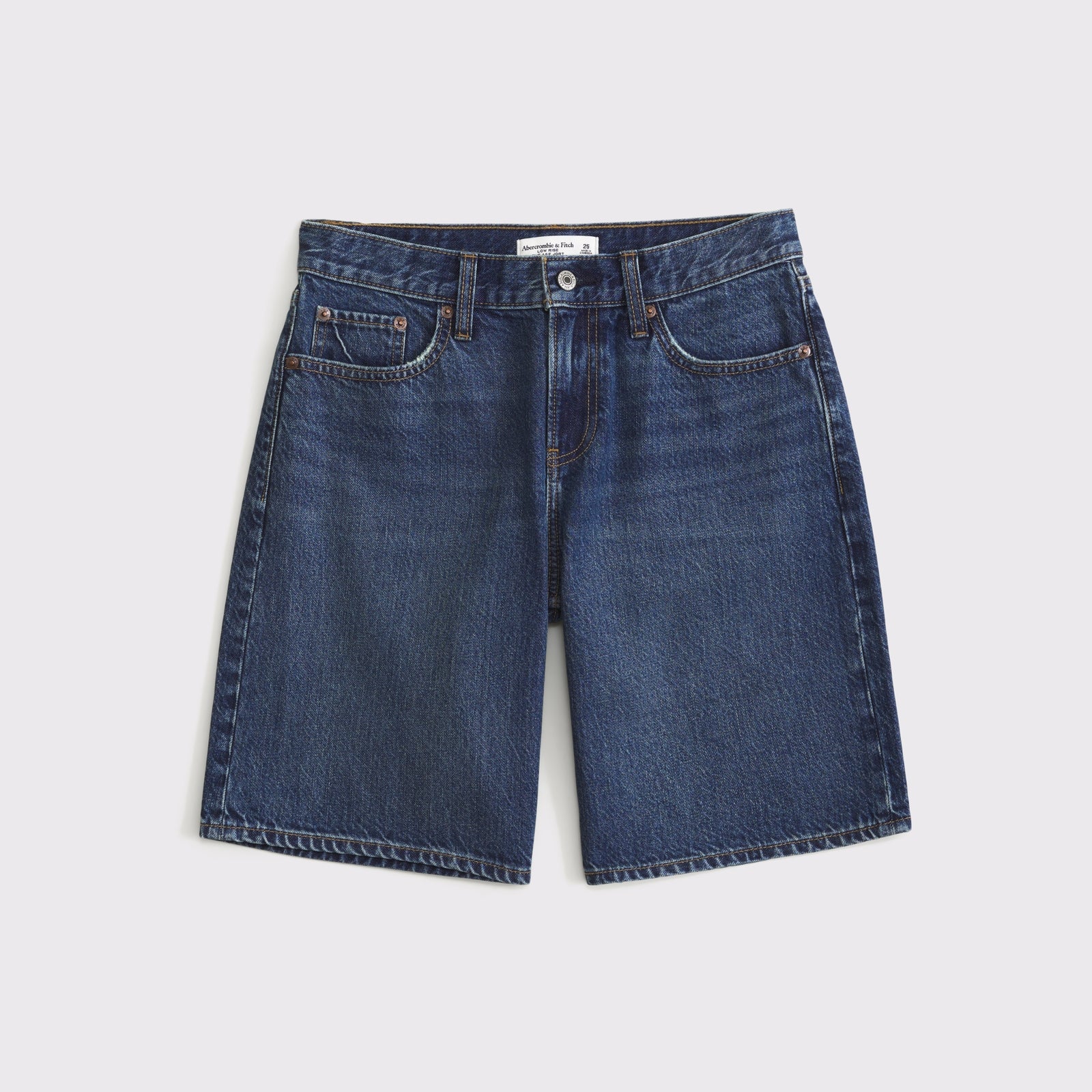 Abercrombie Low Rise Denim Bermuda Jort