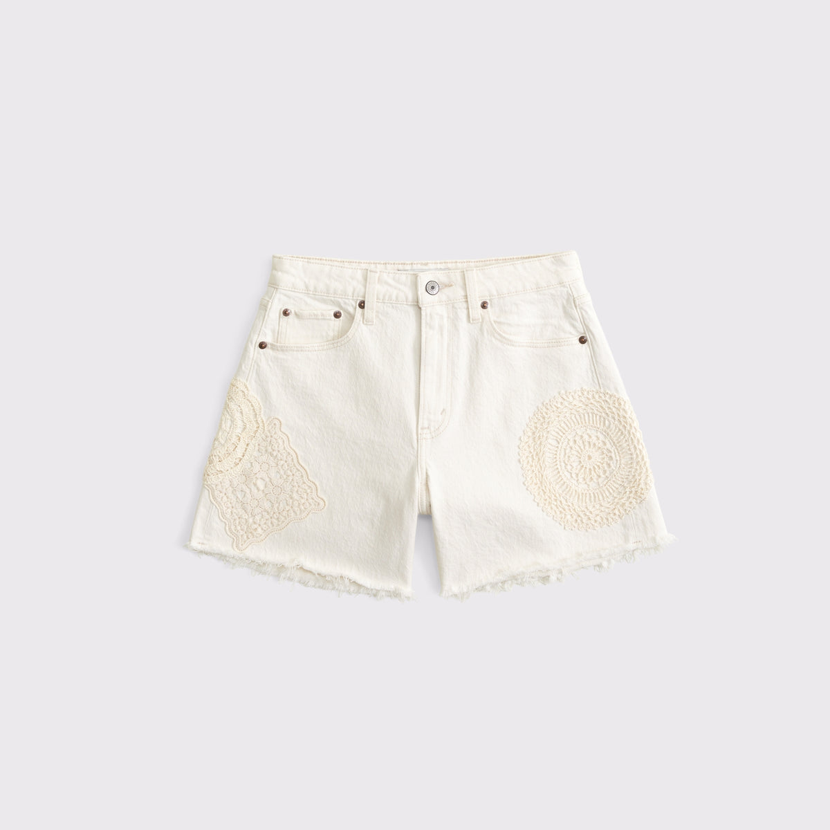 Abercrombie Curve Love High Rise Dad Short