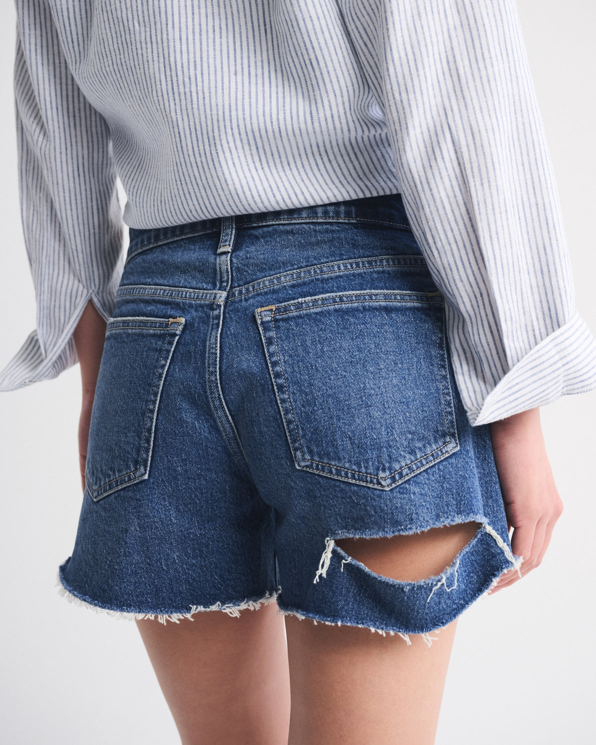 Abercrombie Mid Rise A-Line Short