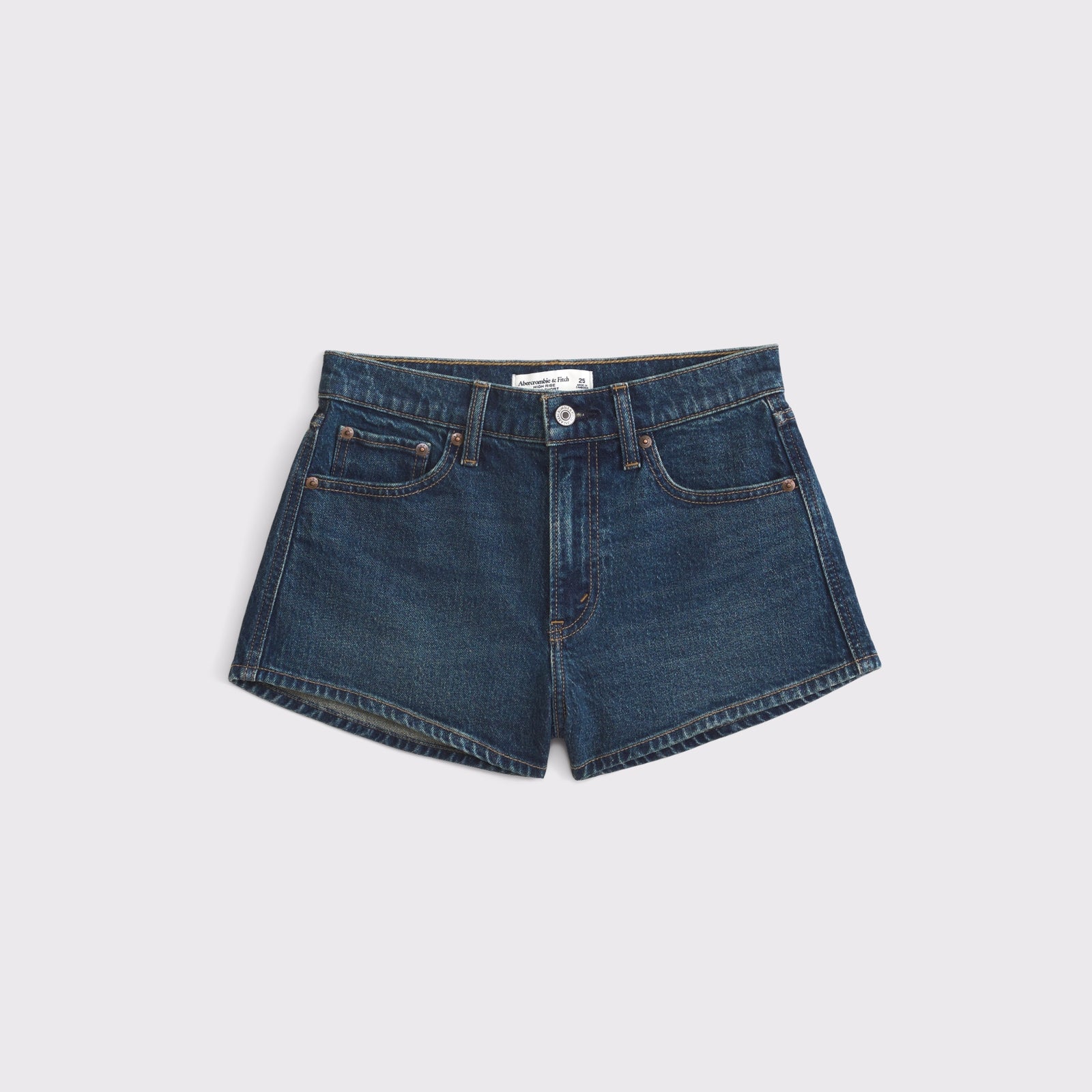 Abercrombie High Rise Denim Micro Short