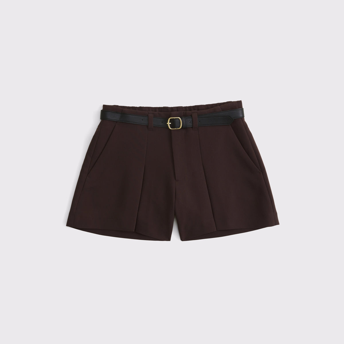 Abercrombie High Rise Pleated Short