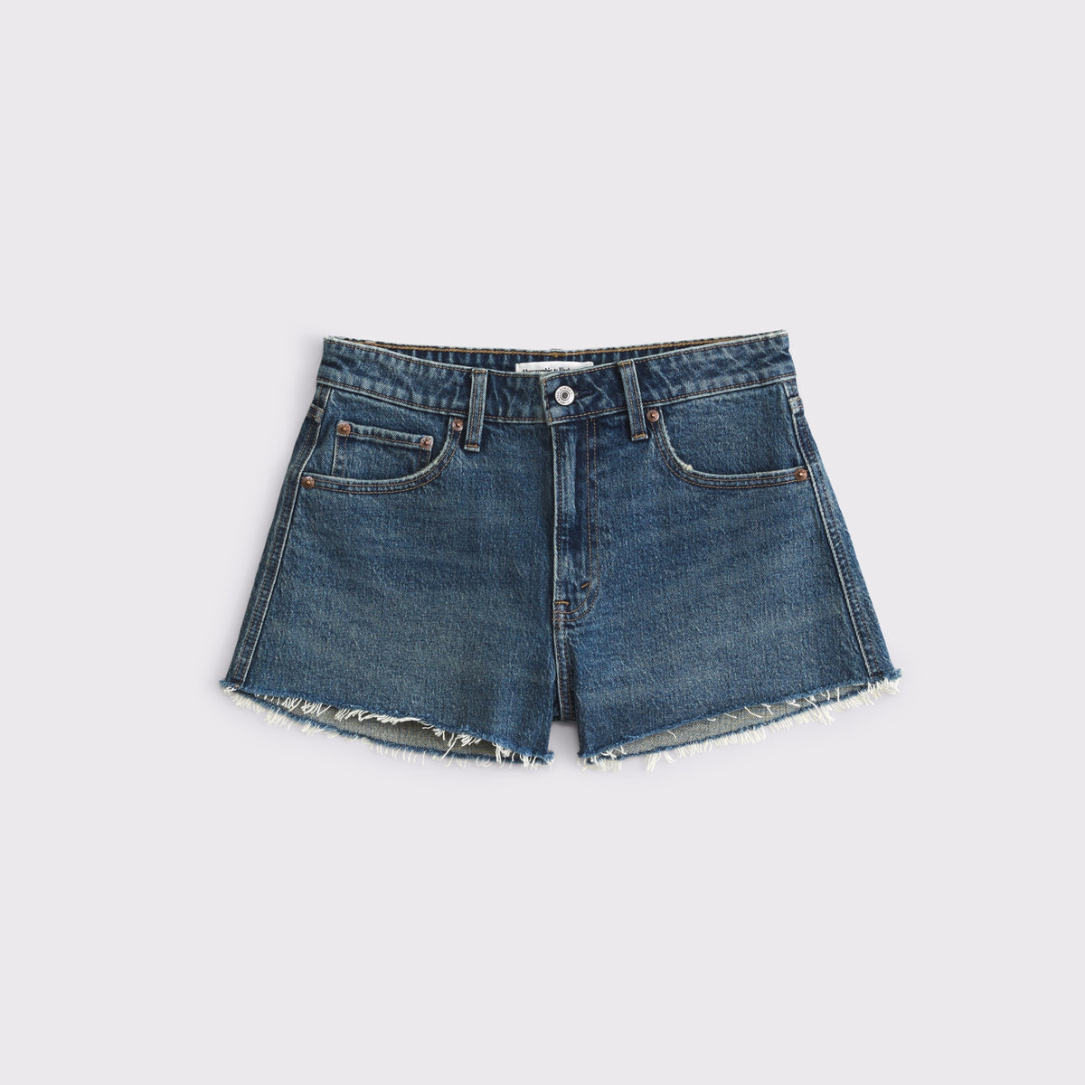 Abercrombie Curve Love High Rise Denim Micro Short