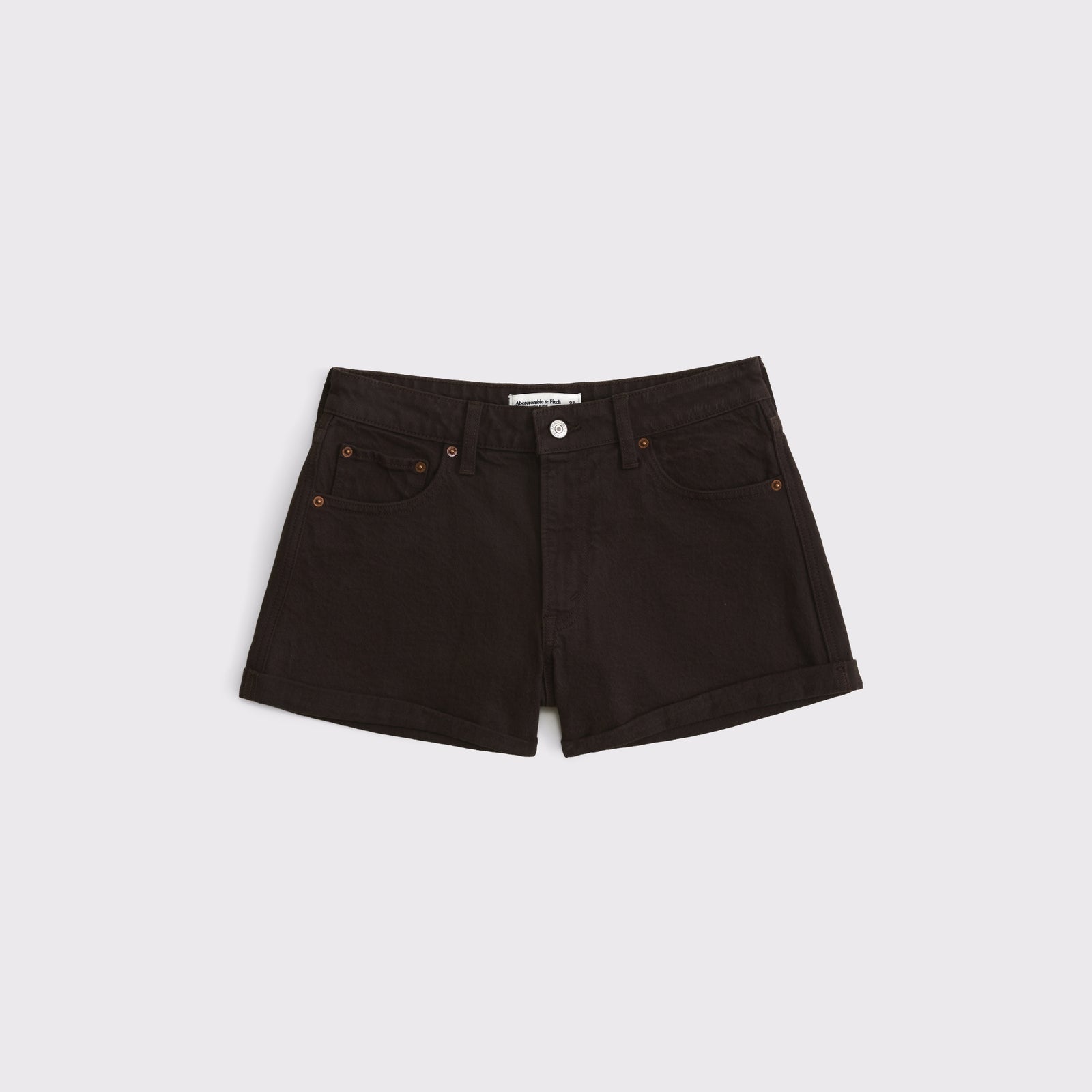 Abercrombie Curve Love High Rise Denim Micro Short