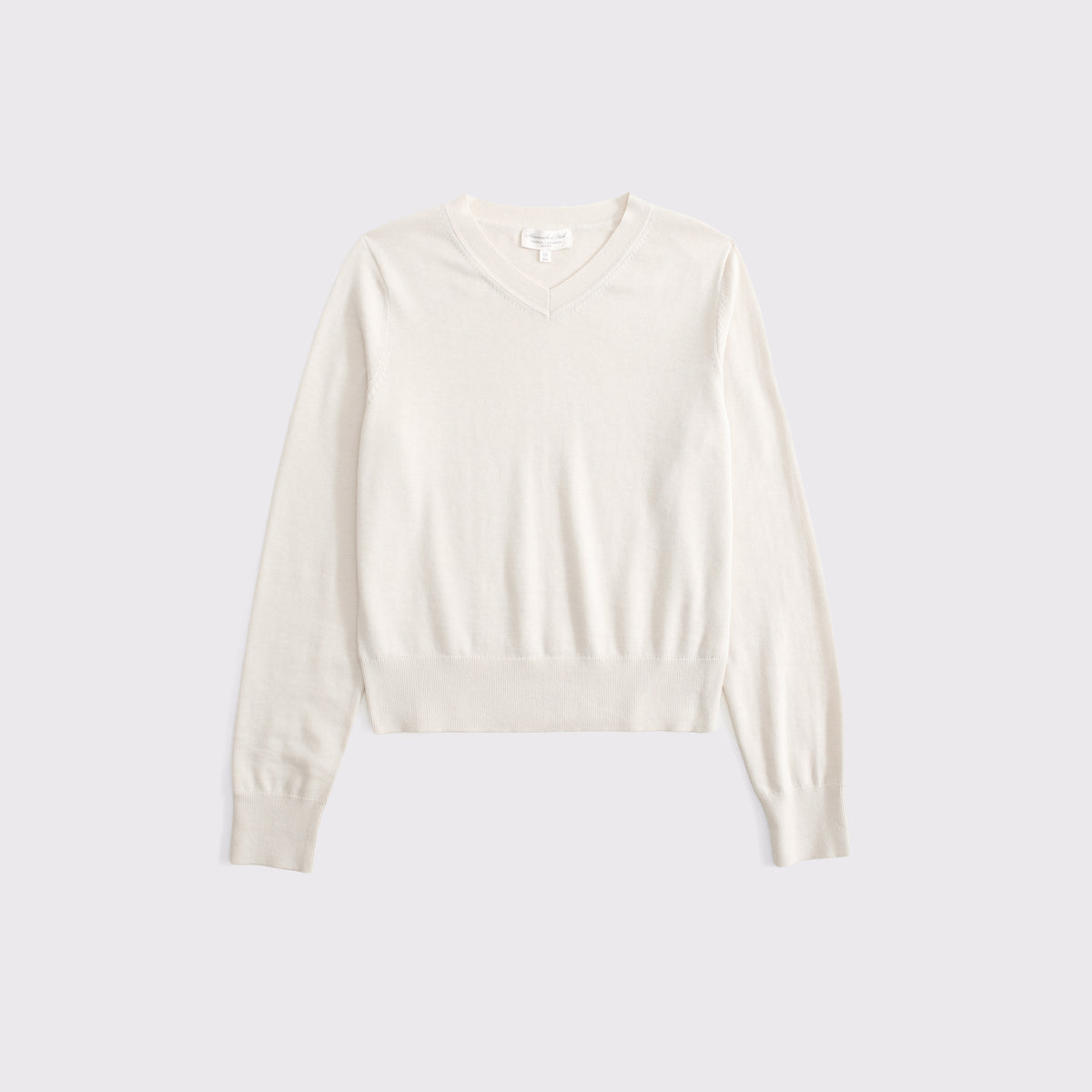 Abercrombie Cotton-Cashmere V-Neck Sweater