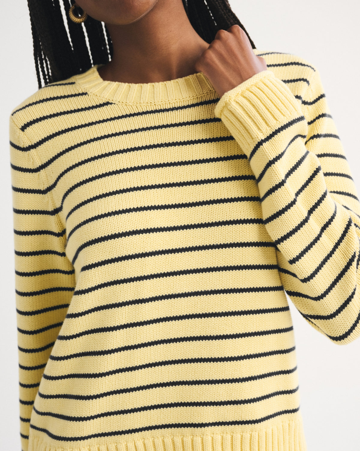 Abercrombie 100% Cotton A&F Madeline Crew Sweater