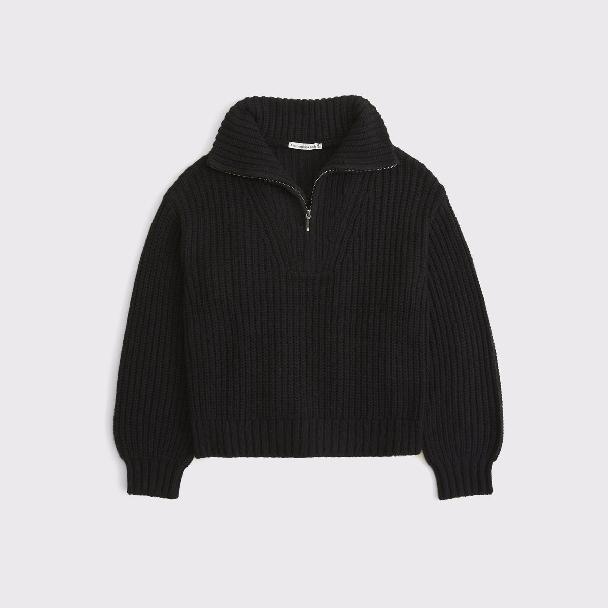 Abercrombie Rib Half-Zip Sweater