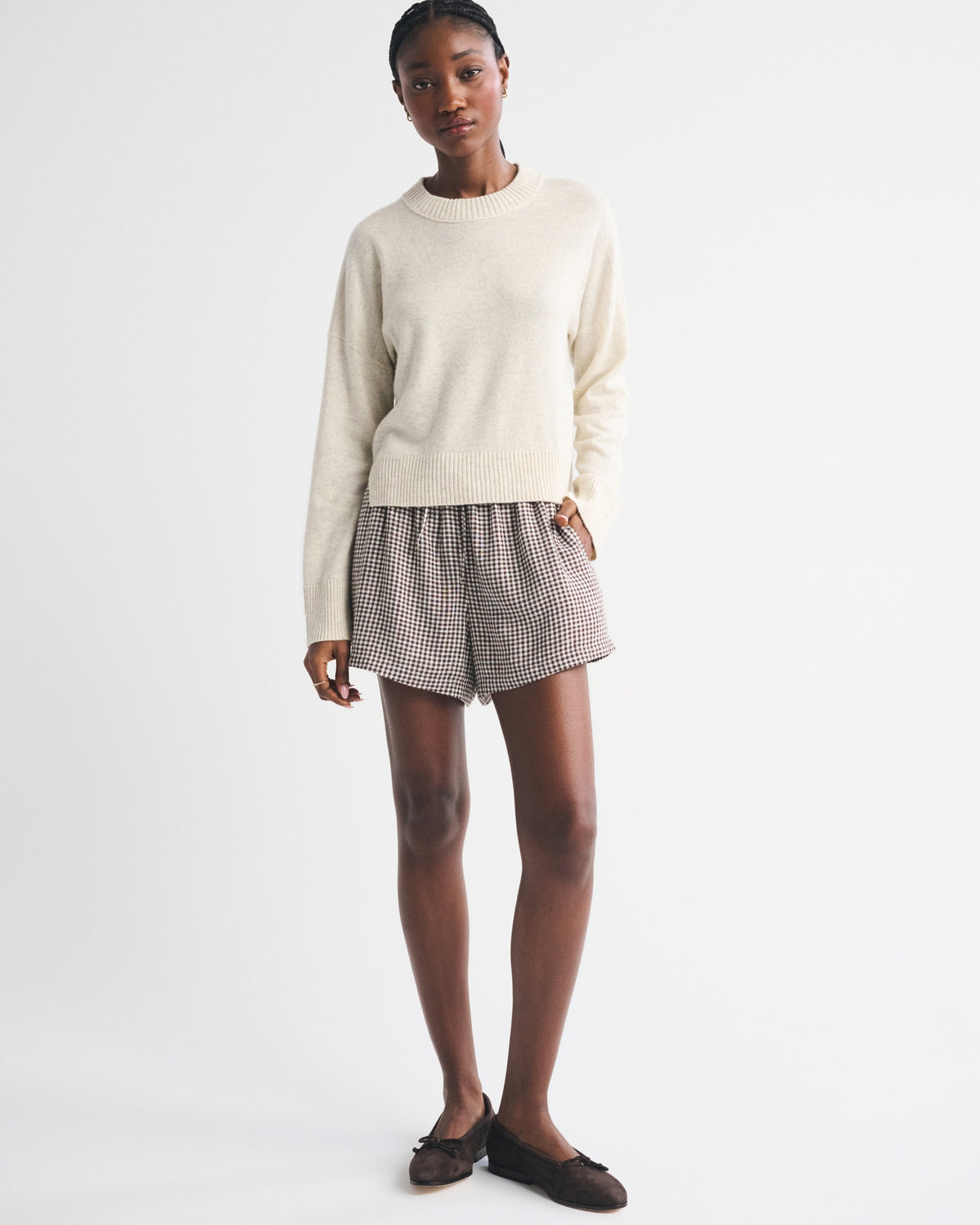 Abercrombie Cashmere Crew Sweater