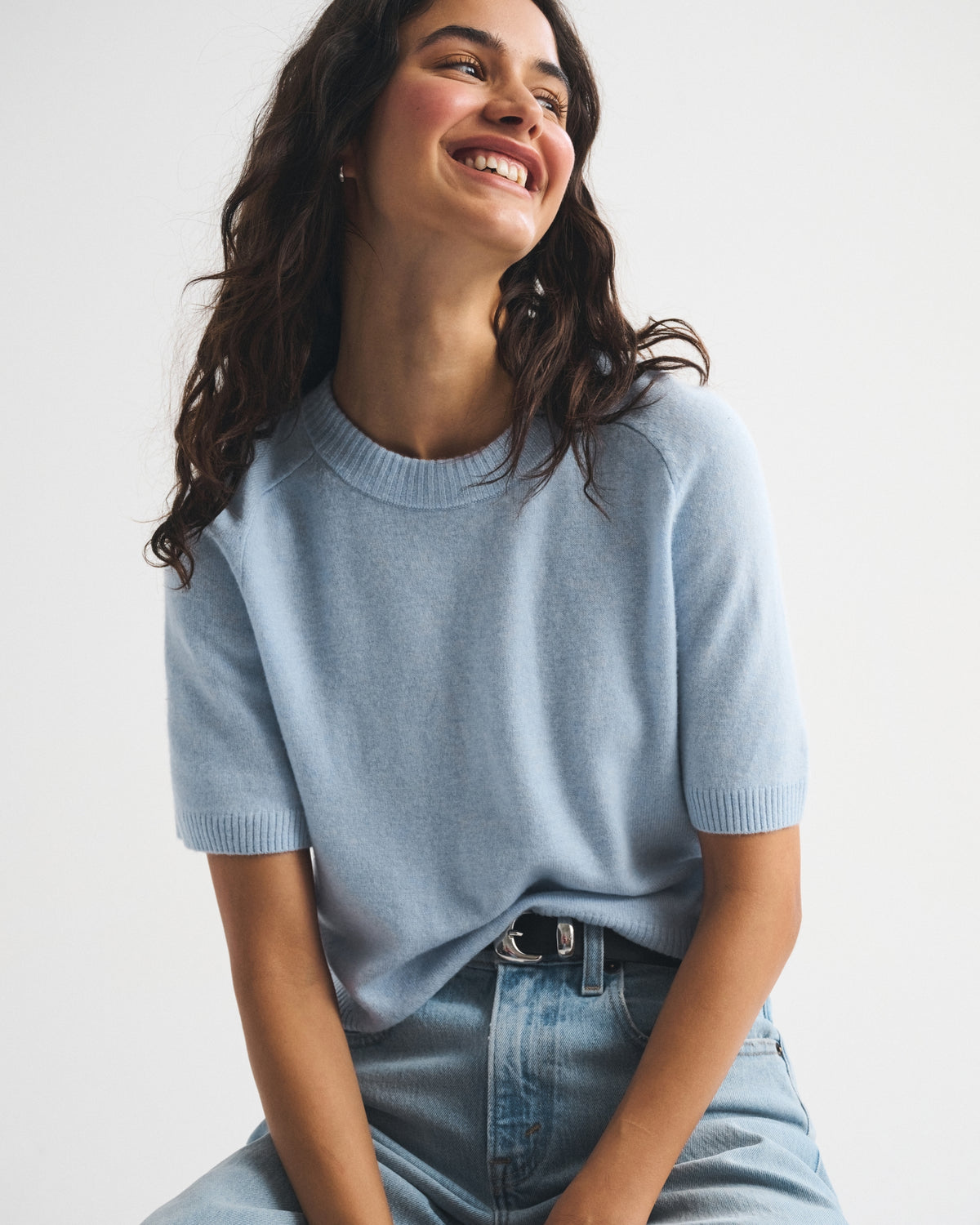 Abercrombie Cashmere Crew Tee
