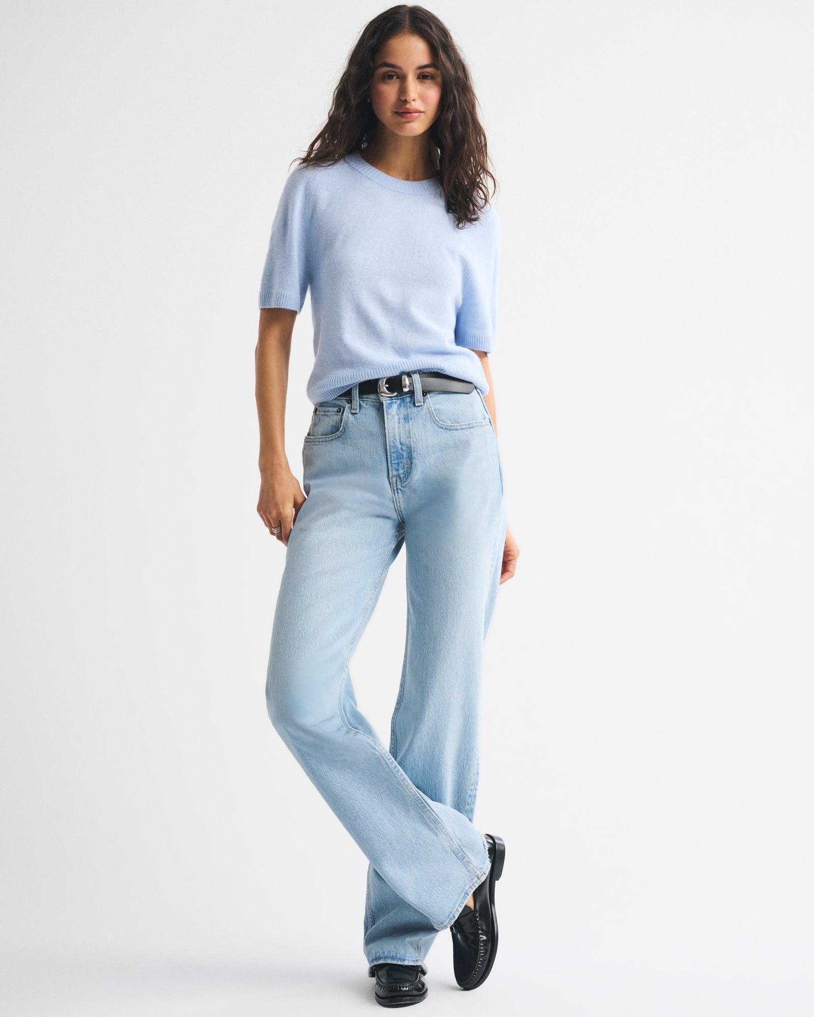 Abercrombie Cashmere Crew Tee