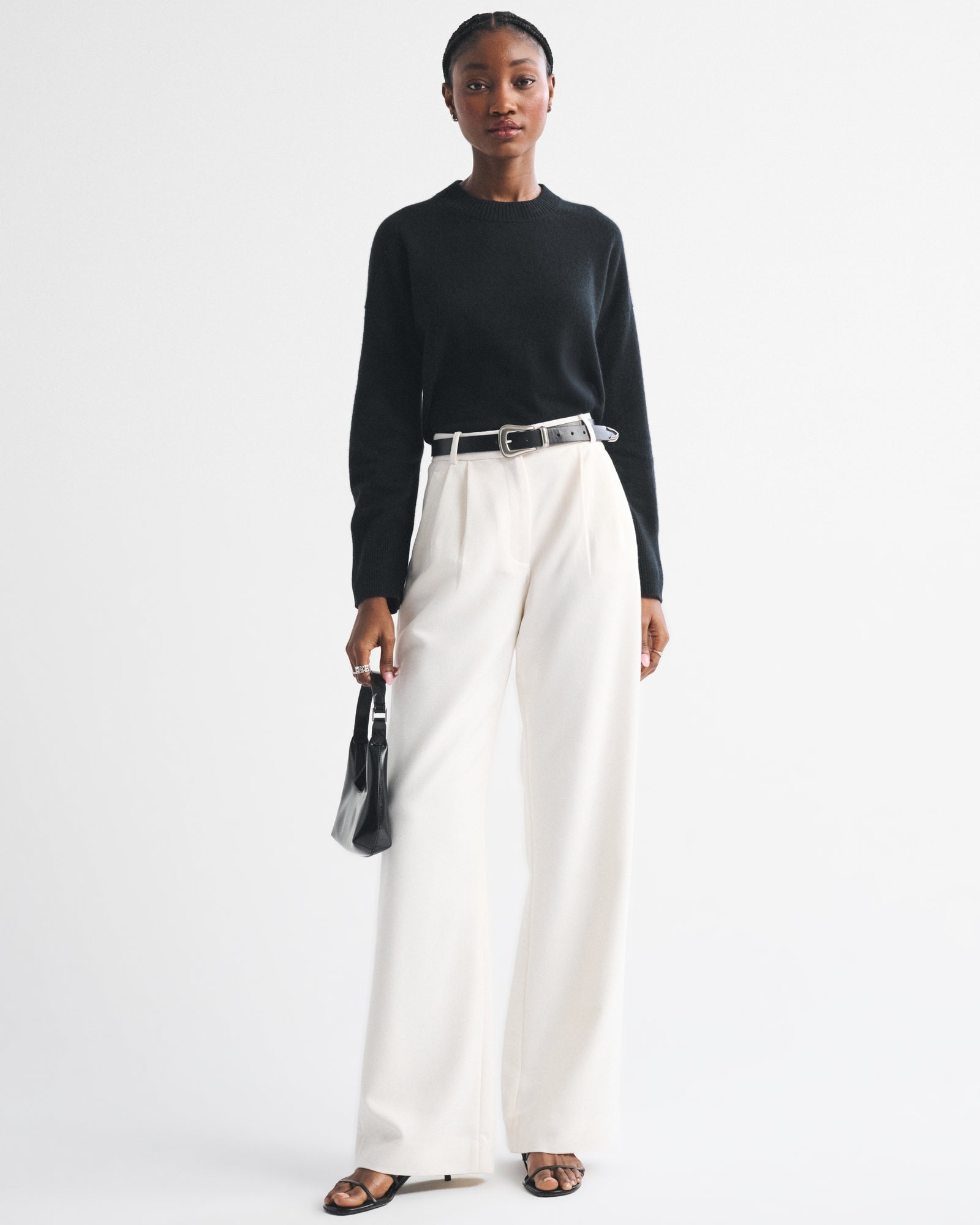 Abercrombie Cashmere Crew Sweater