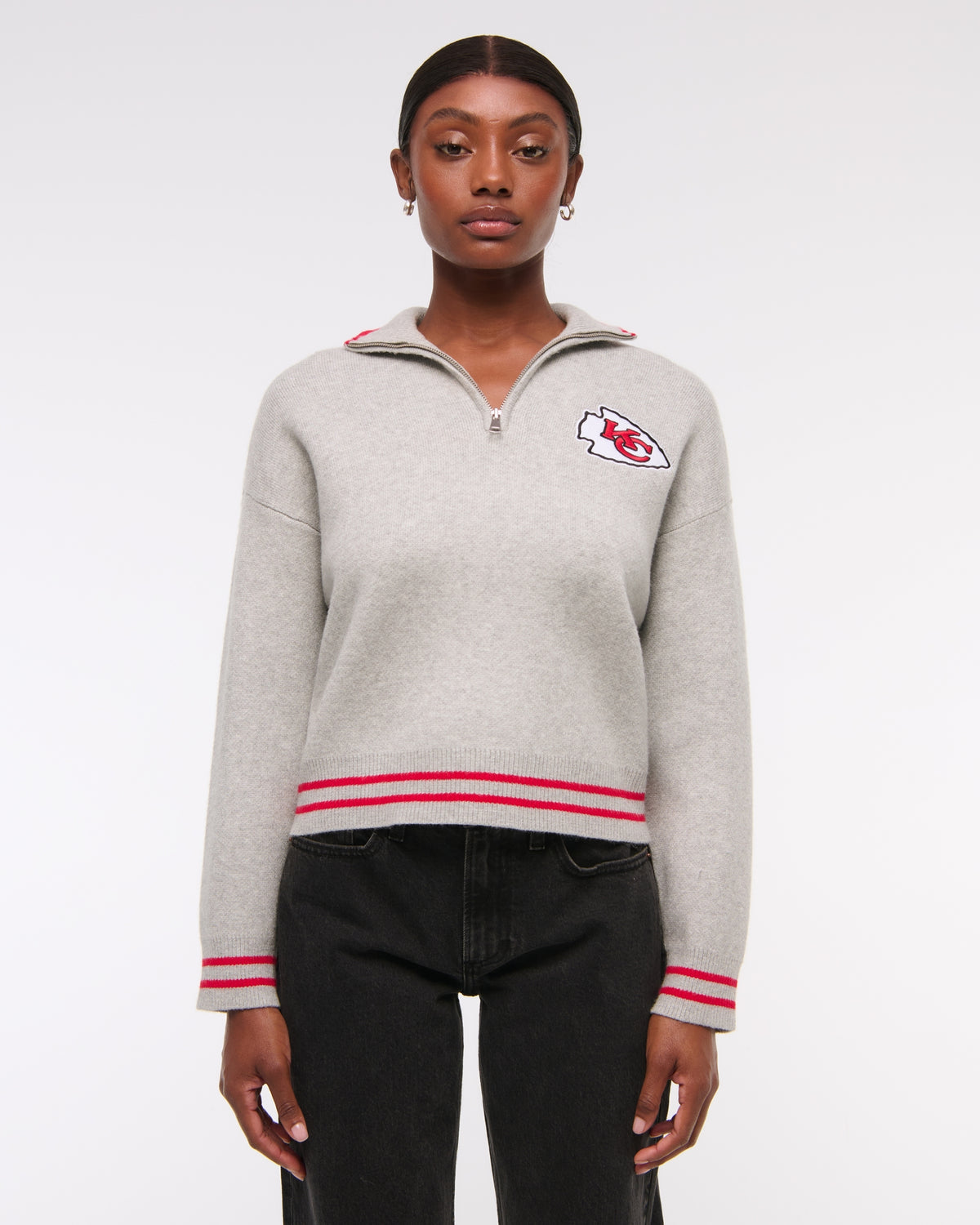 Abercrombie New York Jets LuxeLoft Half-Zip