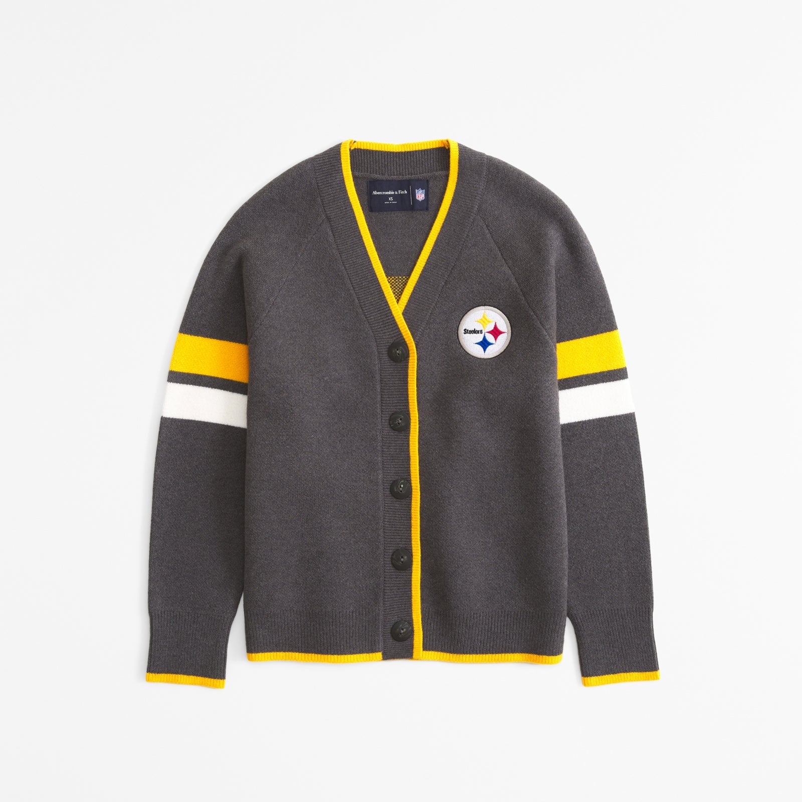 Abercrombie Pittsburgh Steelers LuxeLoft Cardigan