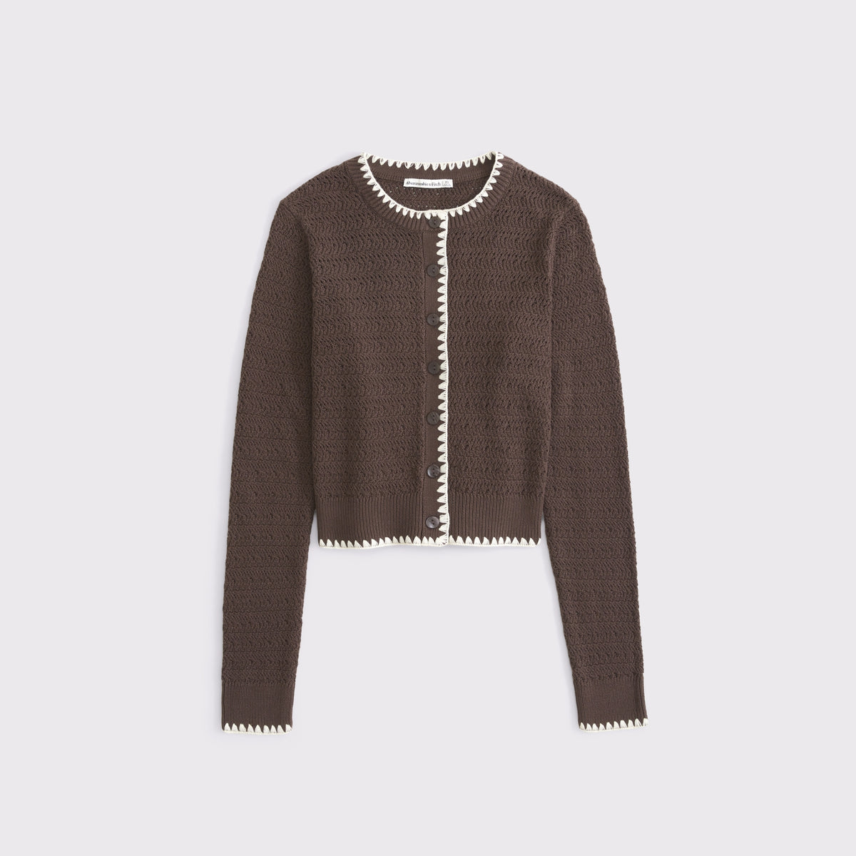 Abercrombie Shrunken Crew Cardigan
