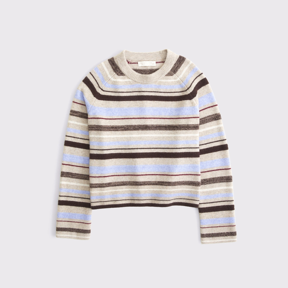 Abercrombie The A&F Madeline Merino Wool-Blend Crew Sweater