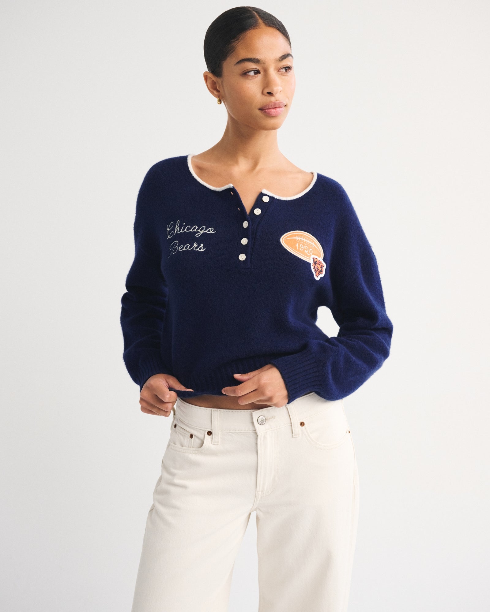Abercrombie Kansas City Chiefs Henley Sweater
