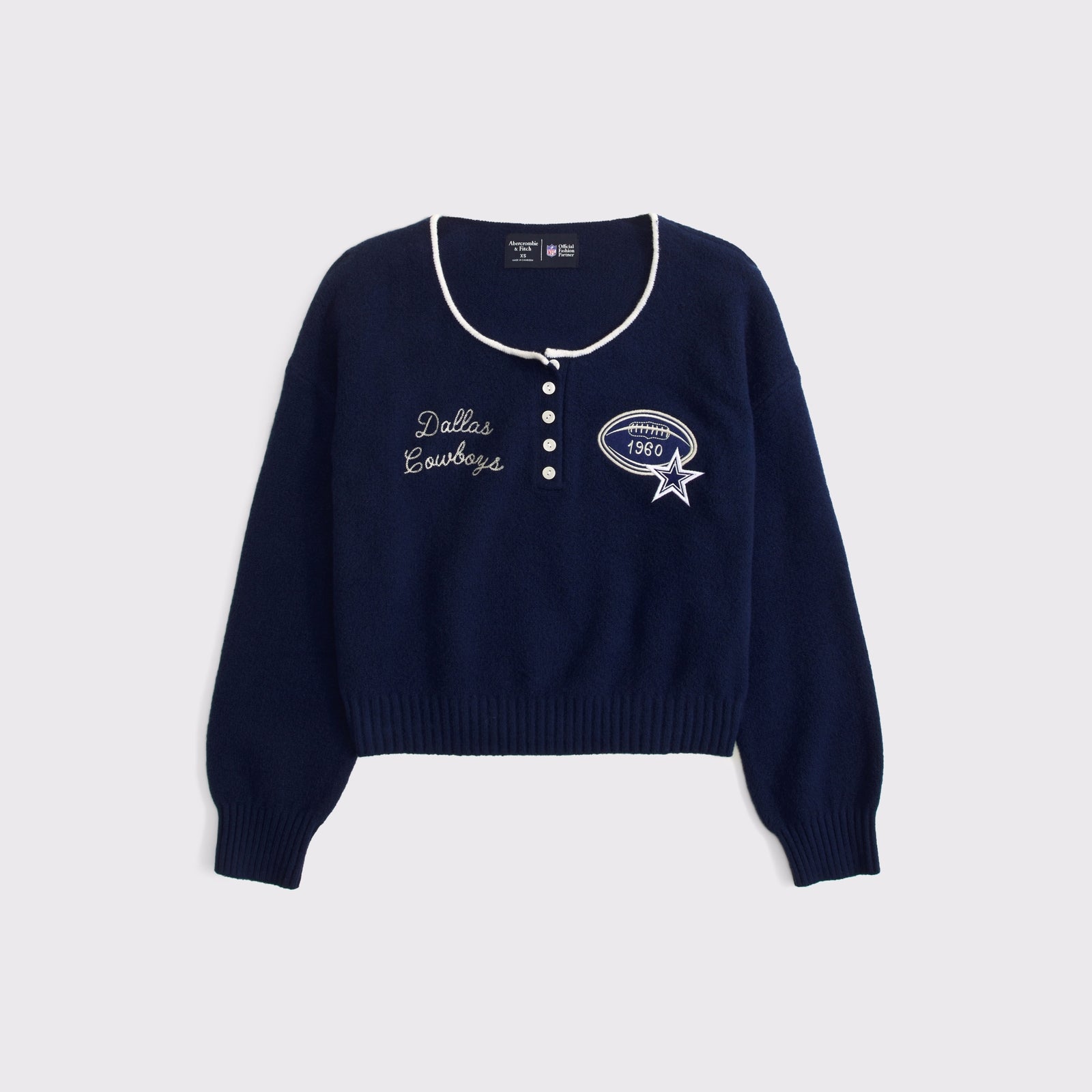 Abercrombie Kansas City Chiefs Henley Sweater