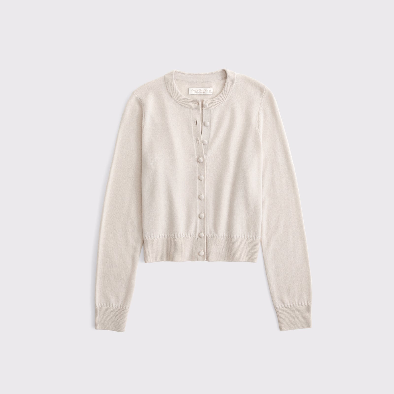 Abercrombie 100% Cashmere Shrunken Cardigan