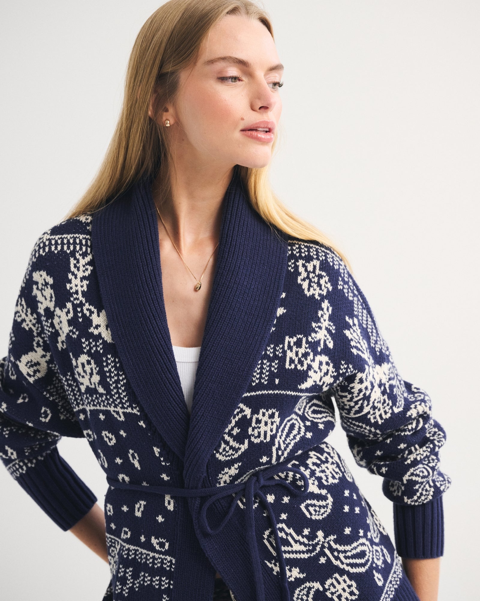 Abercrombie Shawl Collar Cardigan
