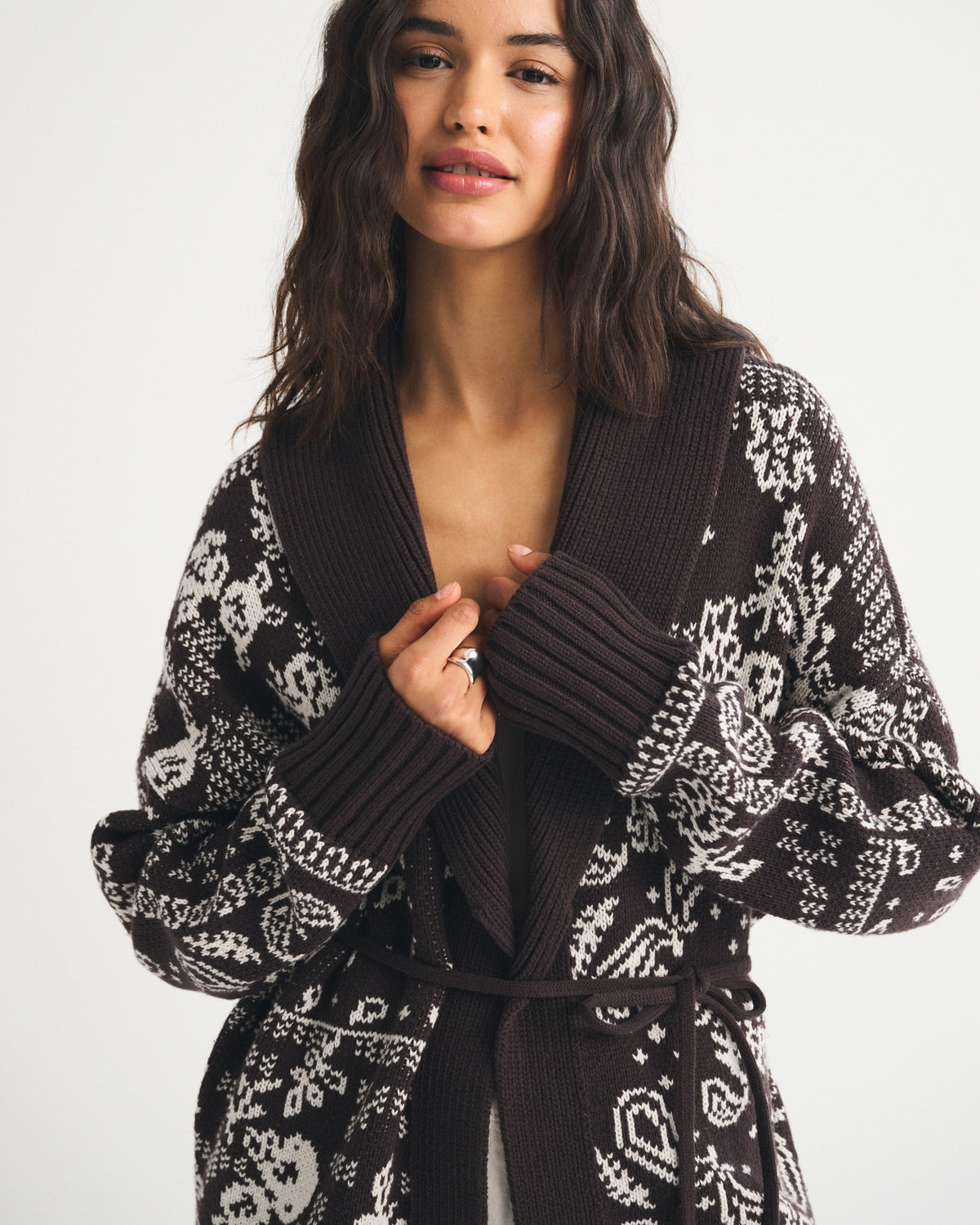 Abercrombie Shawl Collar Cardigan