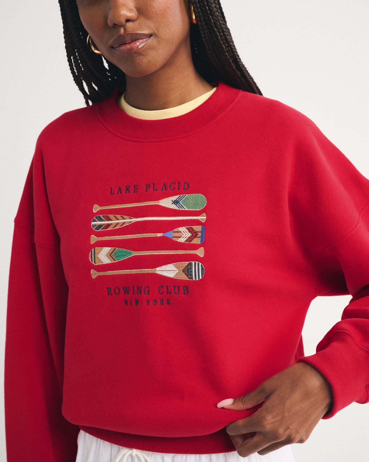 Abercrombie Lake Placid Sunday Crew Sweatshirt