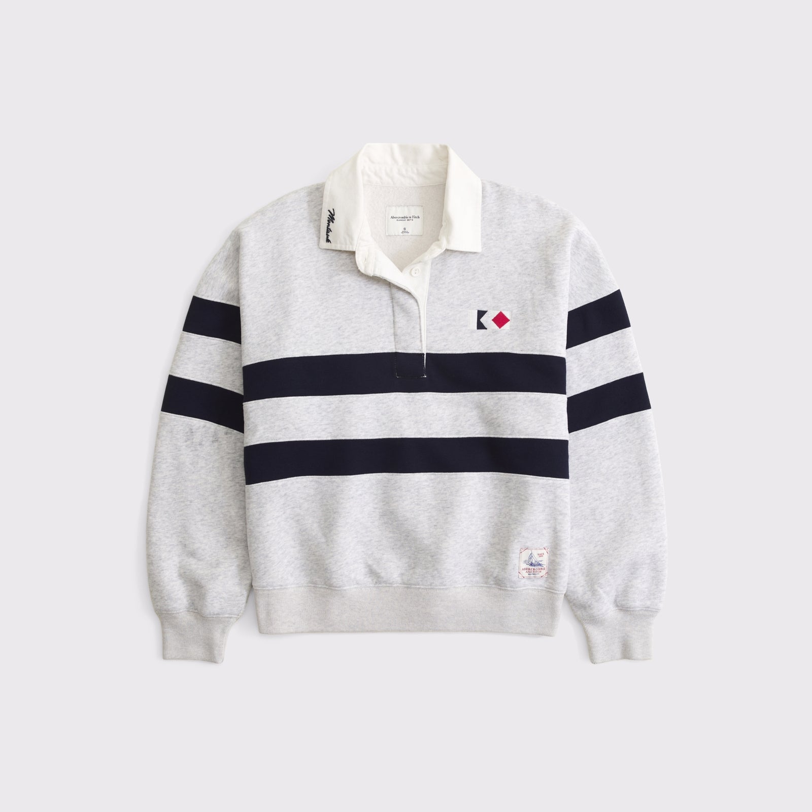 Abercrombie Sunday Polo Sweatshirt